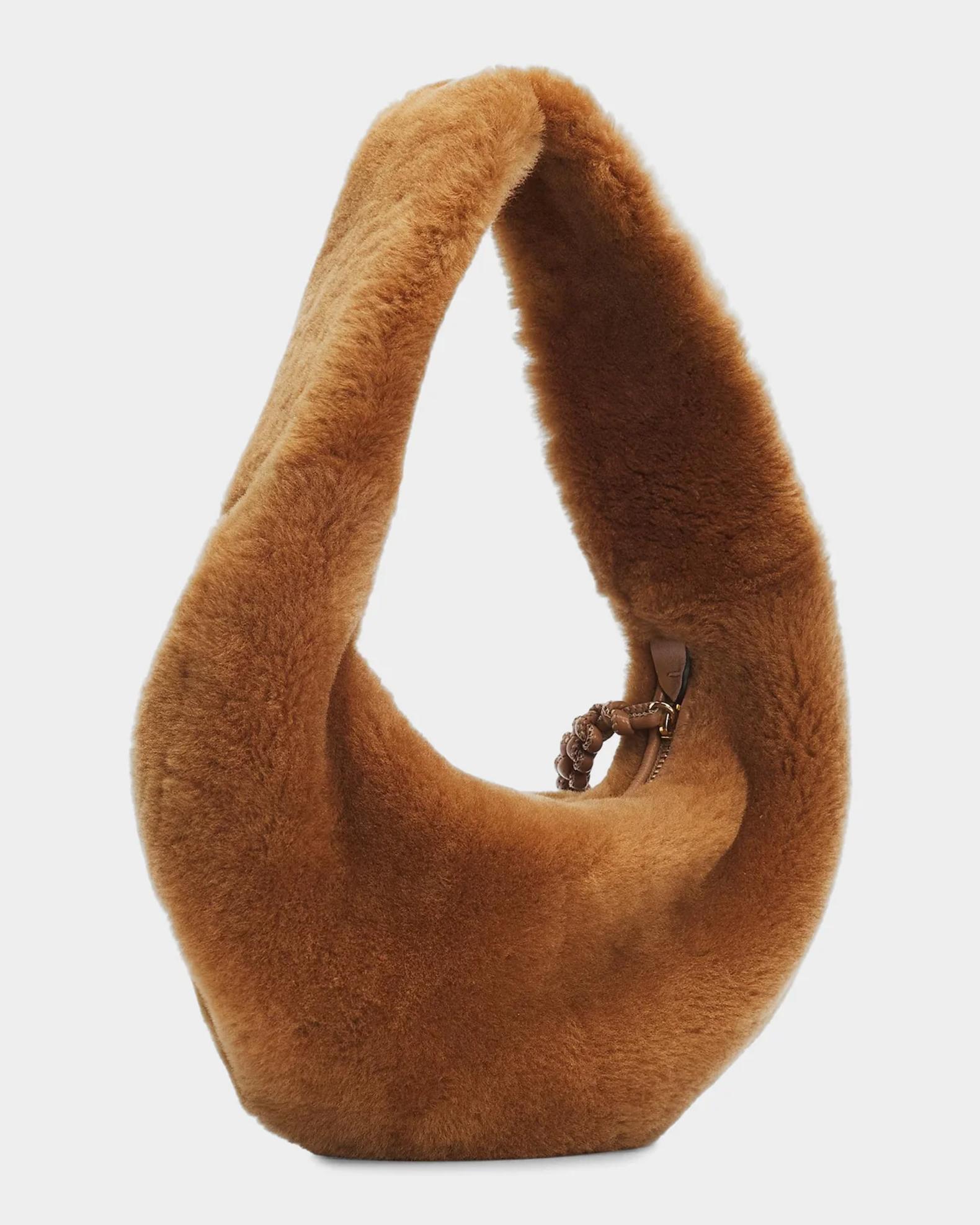Jimmy Choo Winter Shearling Hobo Bag | Neiman Marcus