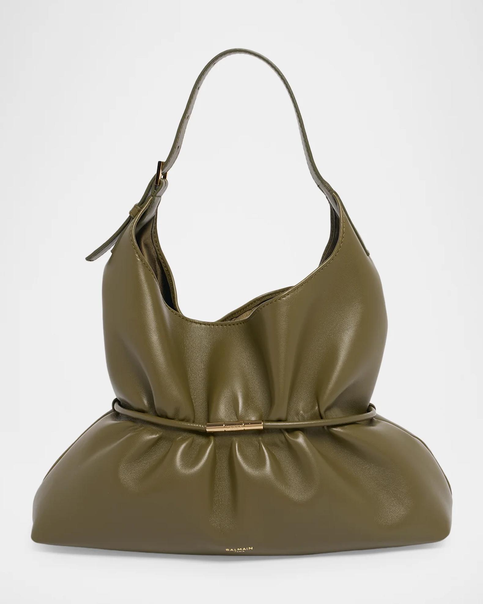 Balmain Sphynx Medium Leather Tote Bag | Neiman Marcus