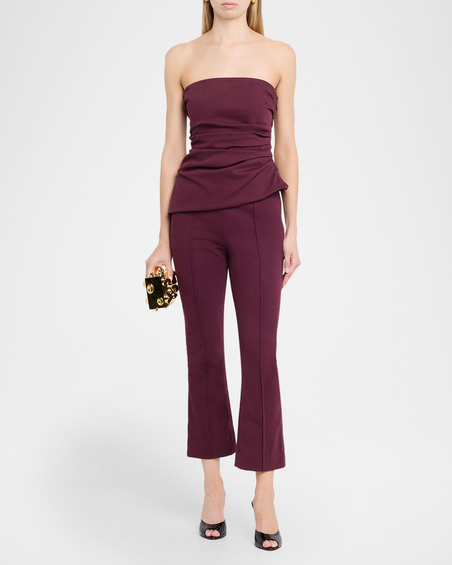 SIMKHAI Emerson Ruched Sleeveless Top | Neiman Marcus