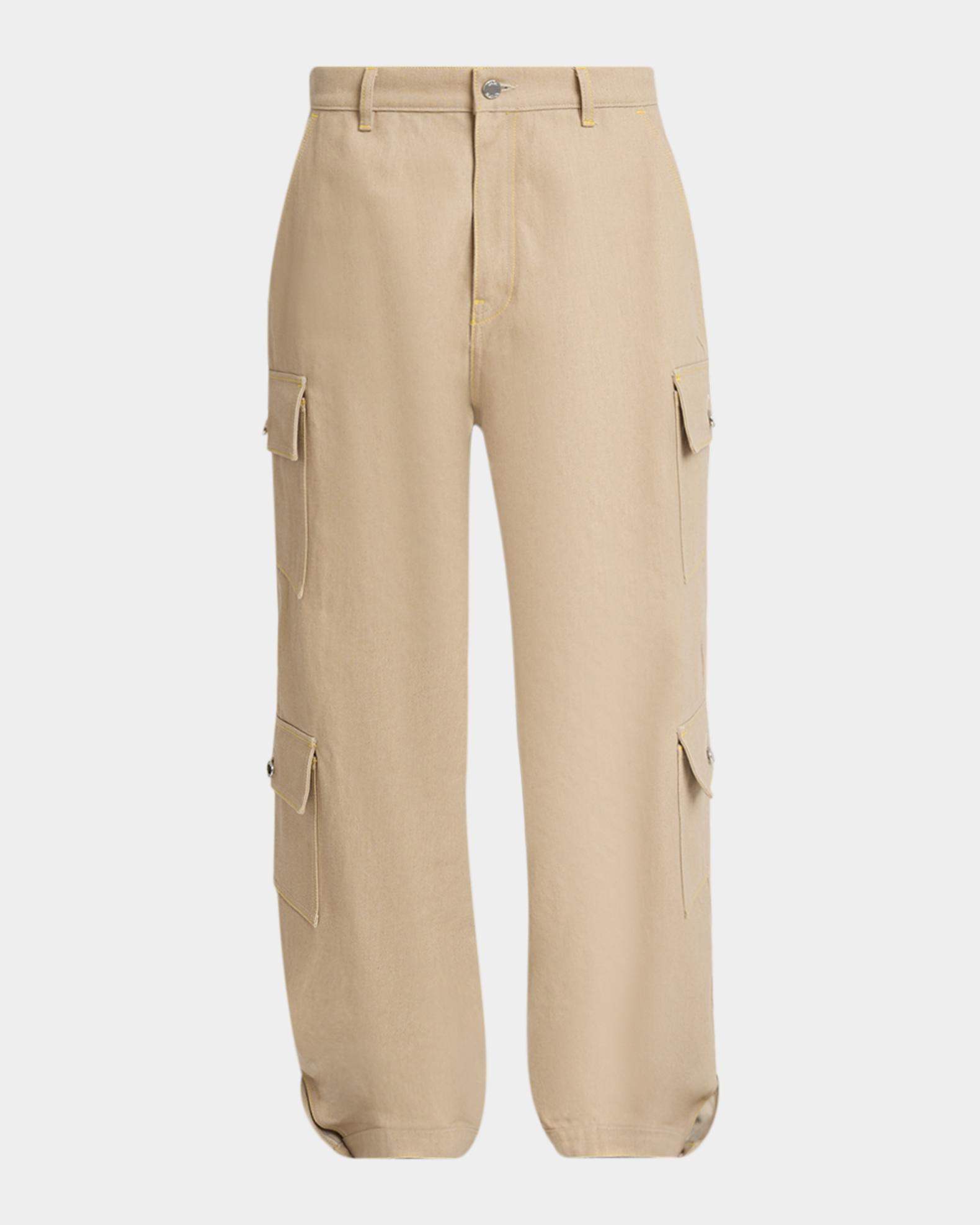 Casablanca Men's Canvas Relaxed-Fit Cargo Pants | Neiman Marcus