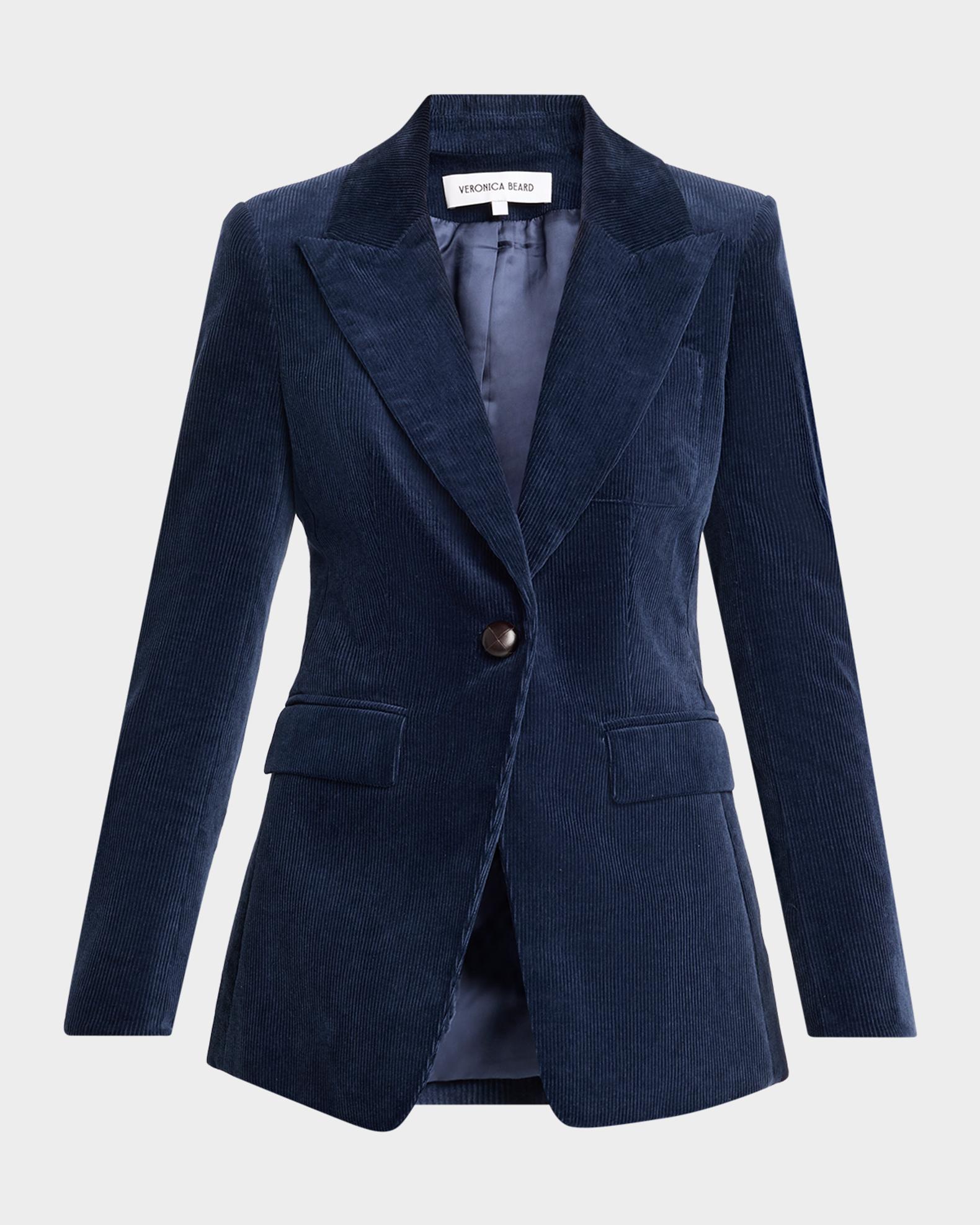 Veronica Beard Livvy Corduroy Dickey Jacket | Neiman Marcus