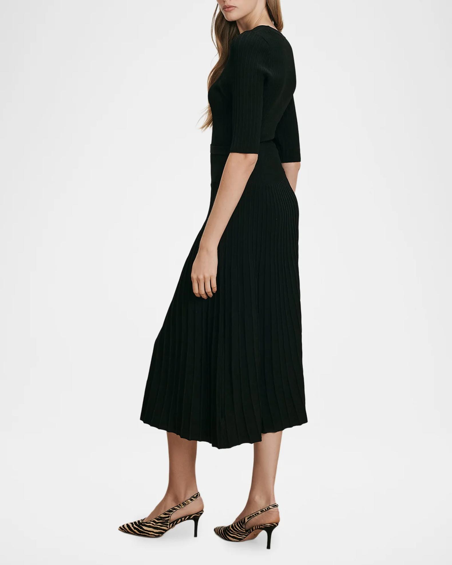 Veronica Beard Elthea Knit Midi Dress
