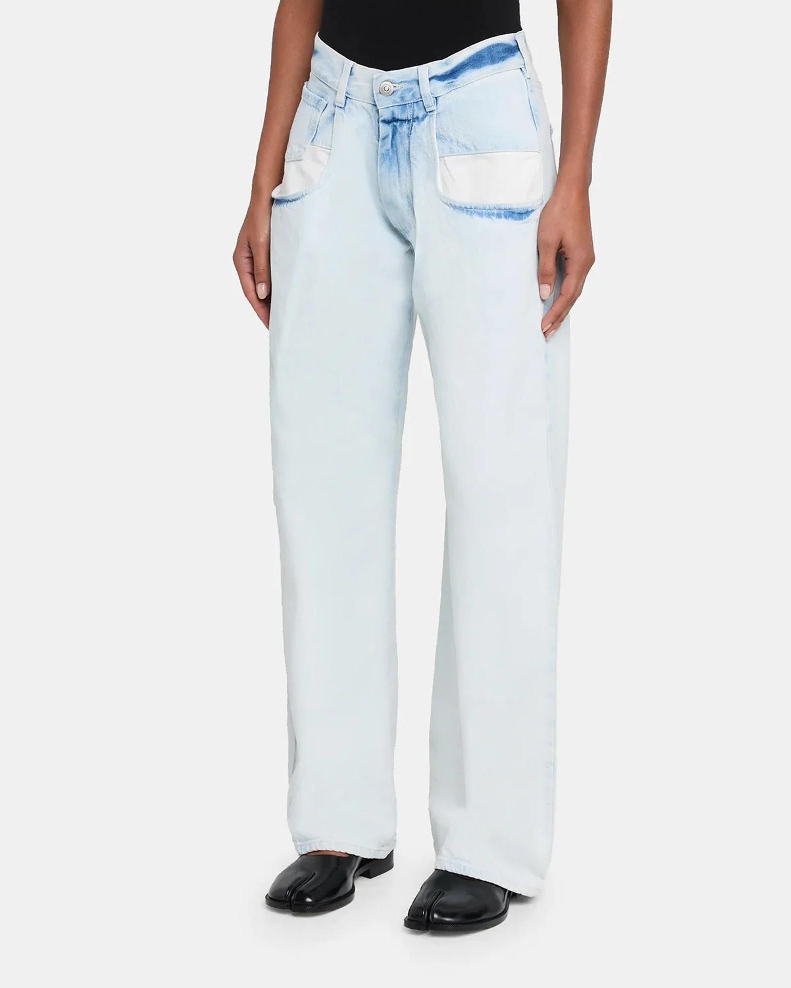 パンツ maison margiela BOYFRIEND JEANS DENIM MM6 Maison Margiela Boyfriend Acid Wash Jeans | Neiman Marcus