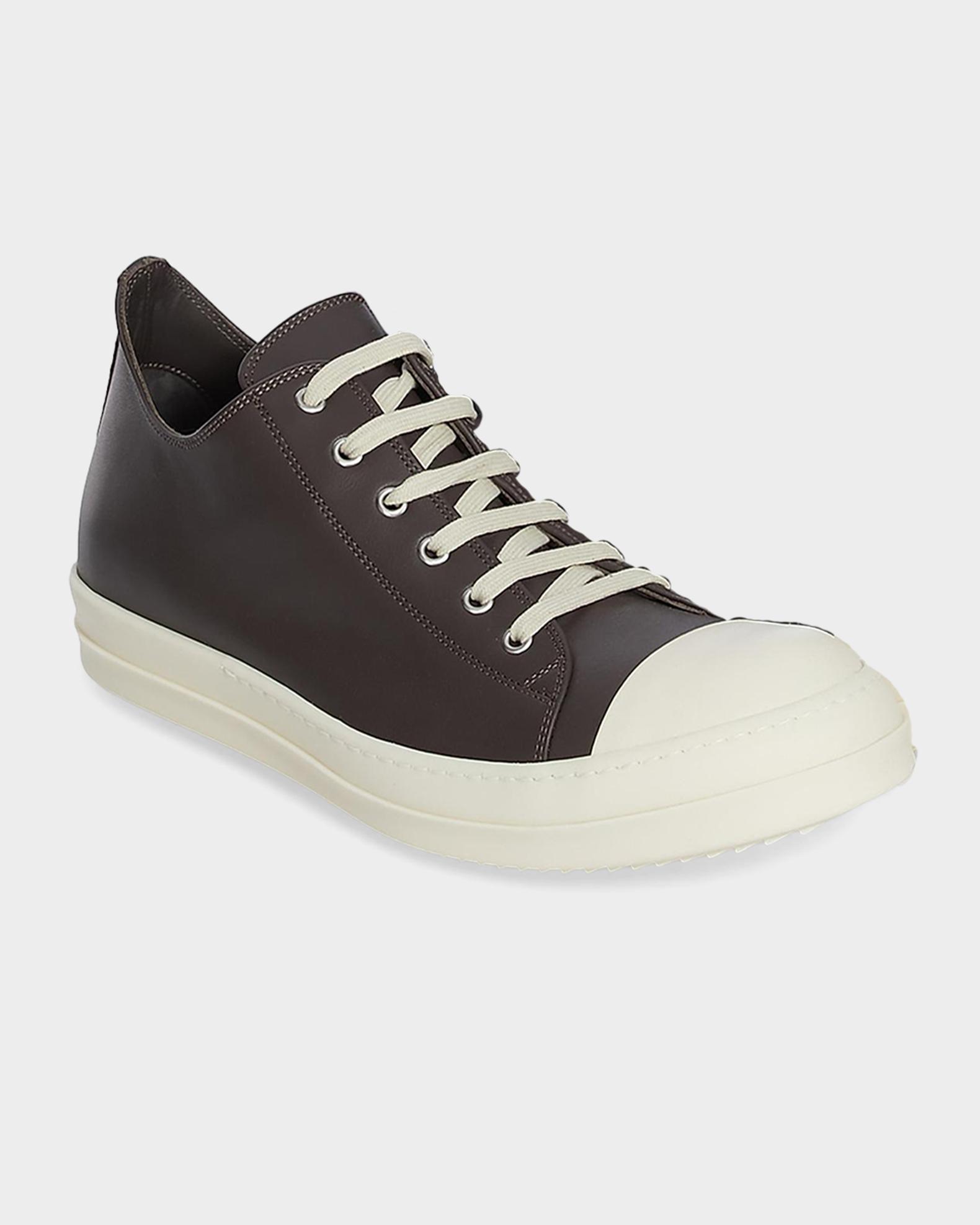 DRKSHDW RICK OWENS Men's Leather Low-Top Sneakers | Neiman Marcus