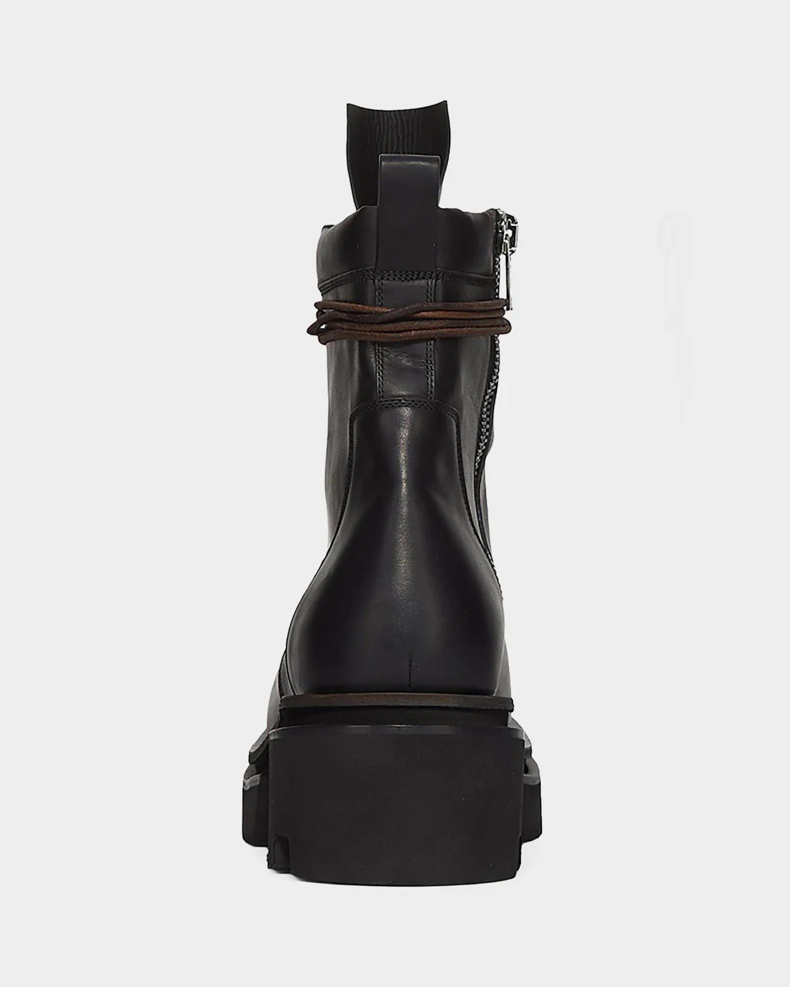 Rick Owens Low Army Bogun Leather Boots | Neiman Marcus