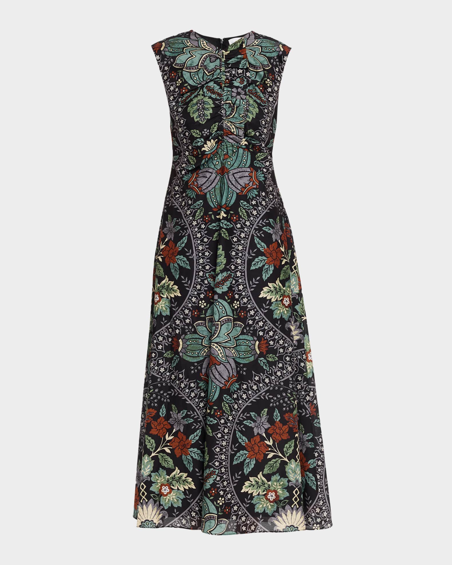 tahari evening dresses on sale Elie Tahari The Almada Sterling Palace Pleated Dress