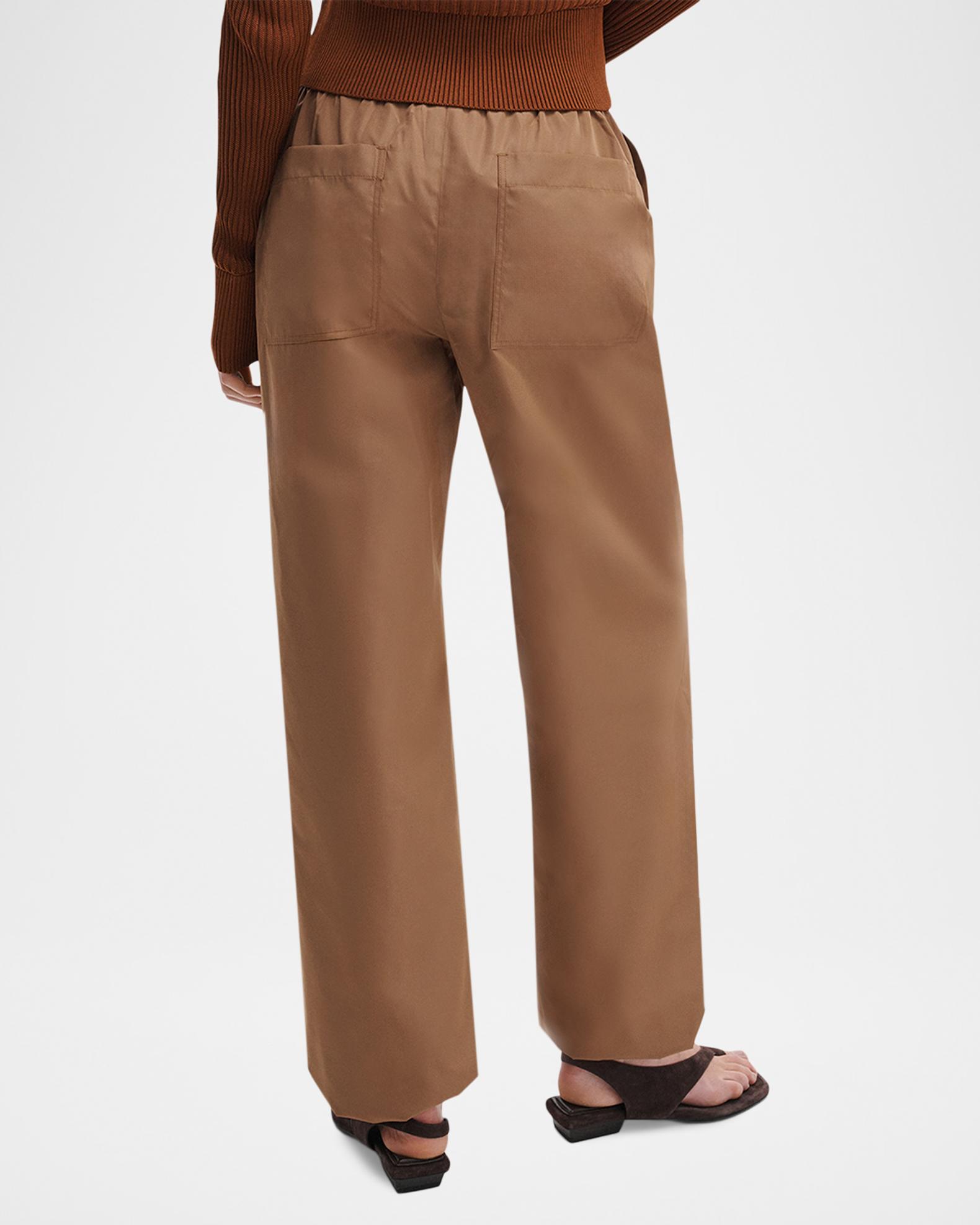 03213● brown by 2-tacs flared pants M Rag & Bone Claire Taffeta Pants | Neiman Marcus