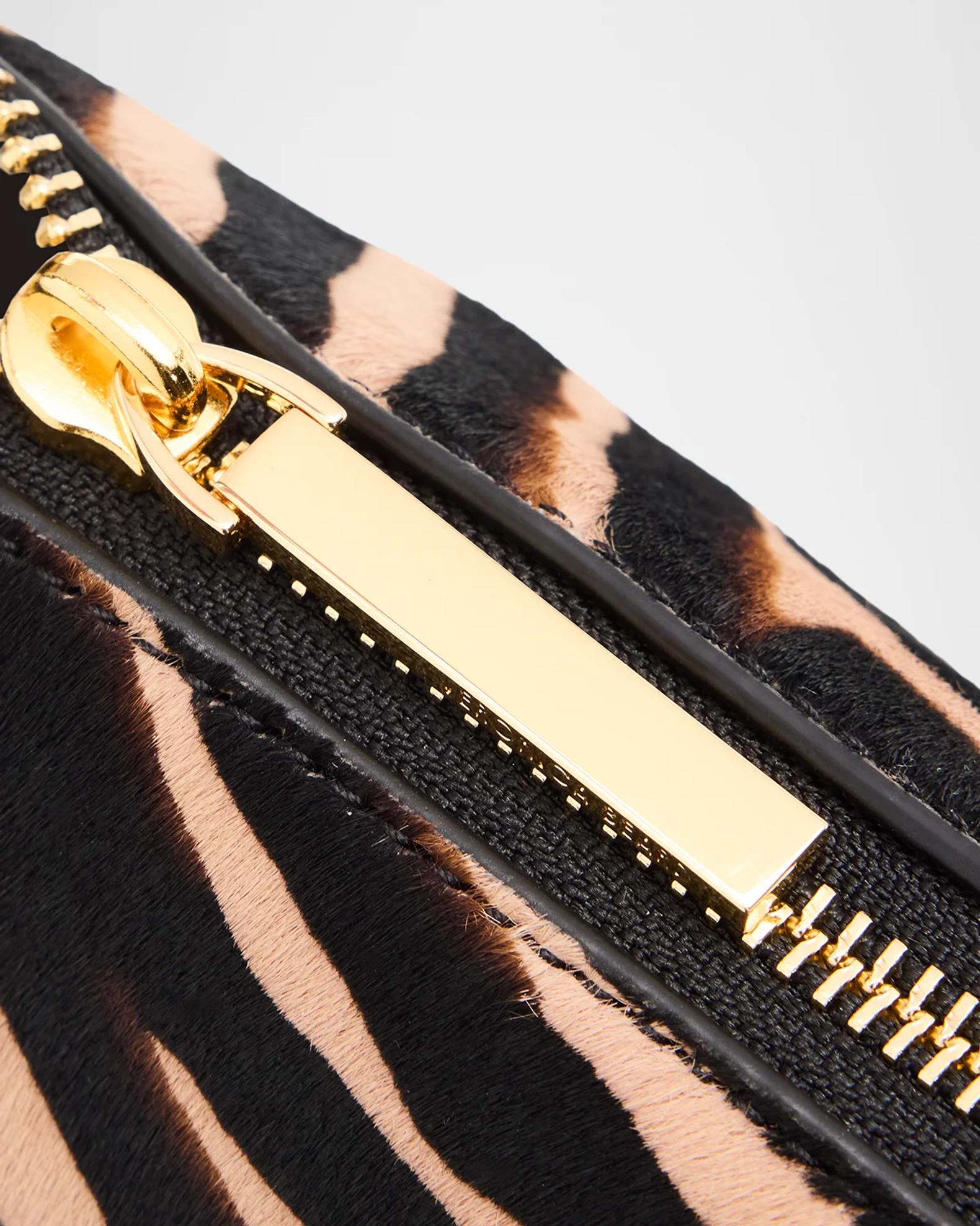Veronica Beard Ziger Prism Calf Hair Shoulder Bag | Neiman Marcus