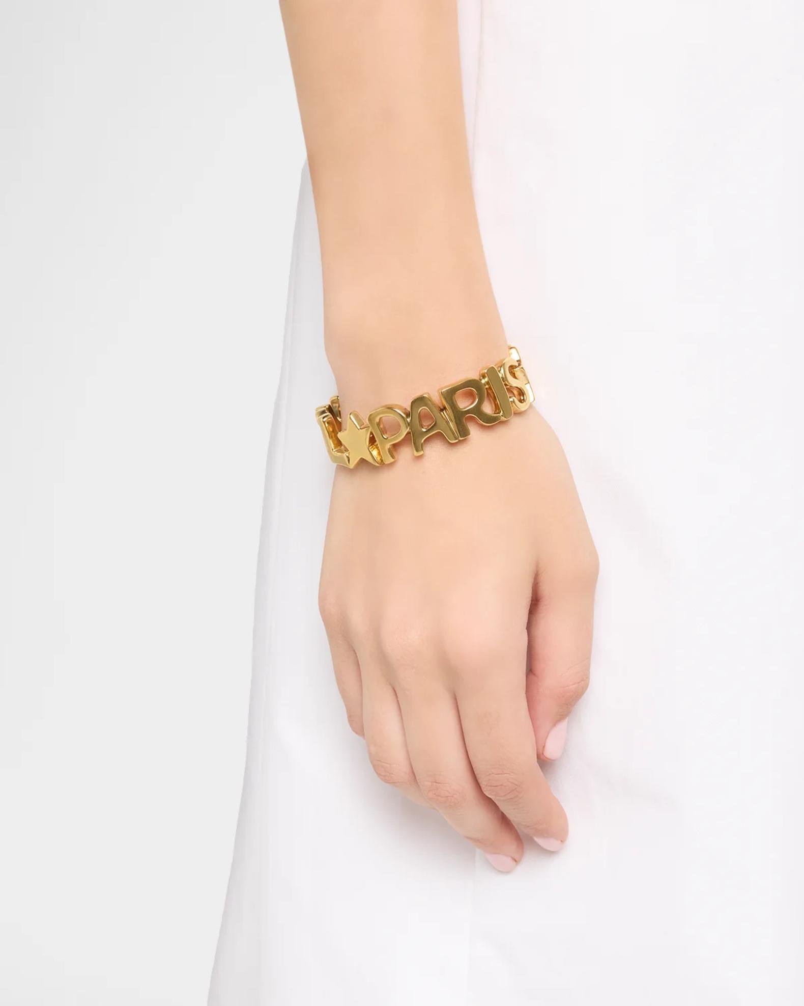 アクセサリー Saint Laurent Paris Wide Cuff Bracelet Saint Laurent YSL Paris Cuff Bracelet | Neiman Marcus