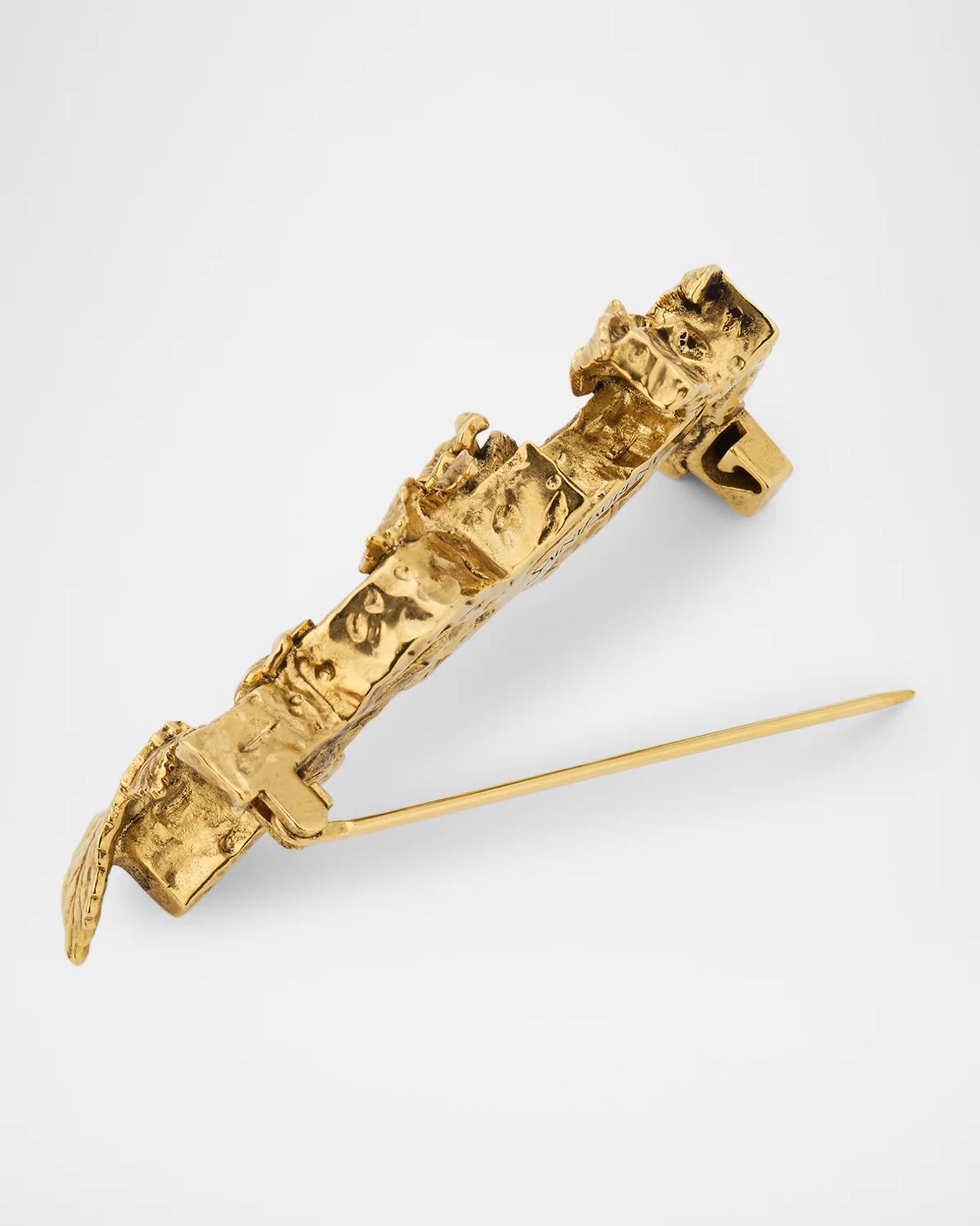 Saint Laurent YSL Hydrangea Brooch | Neiman Marcus