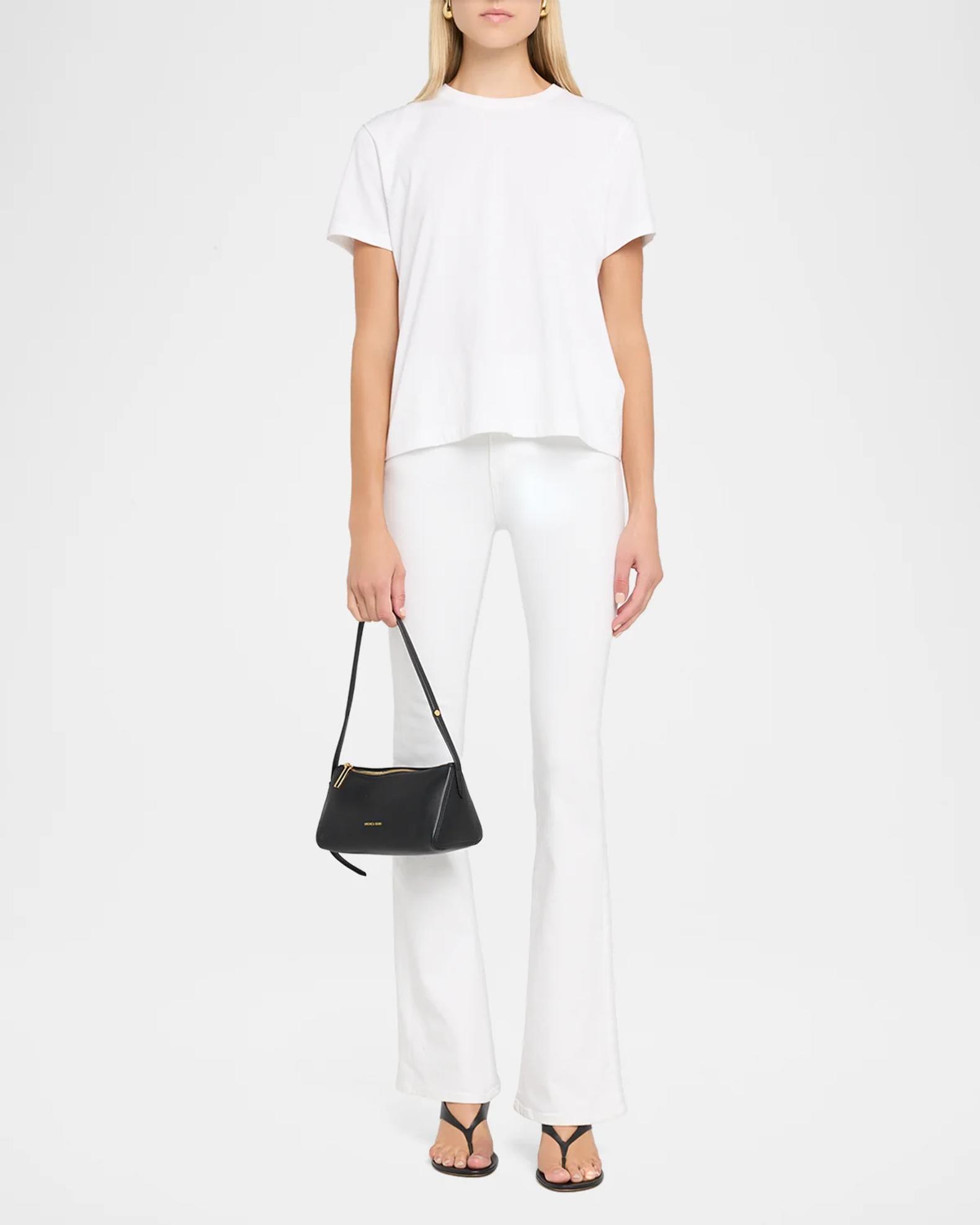 Veronica Beard Prism Triangular Leather Shoulder Bag | Neiman Marcus