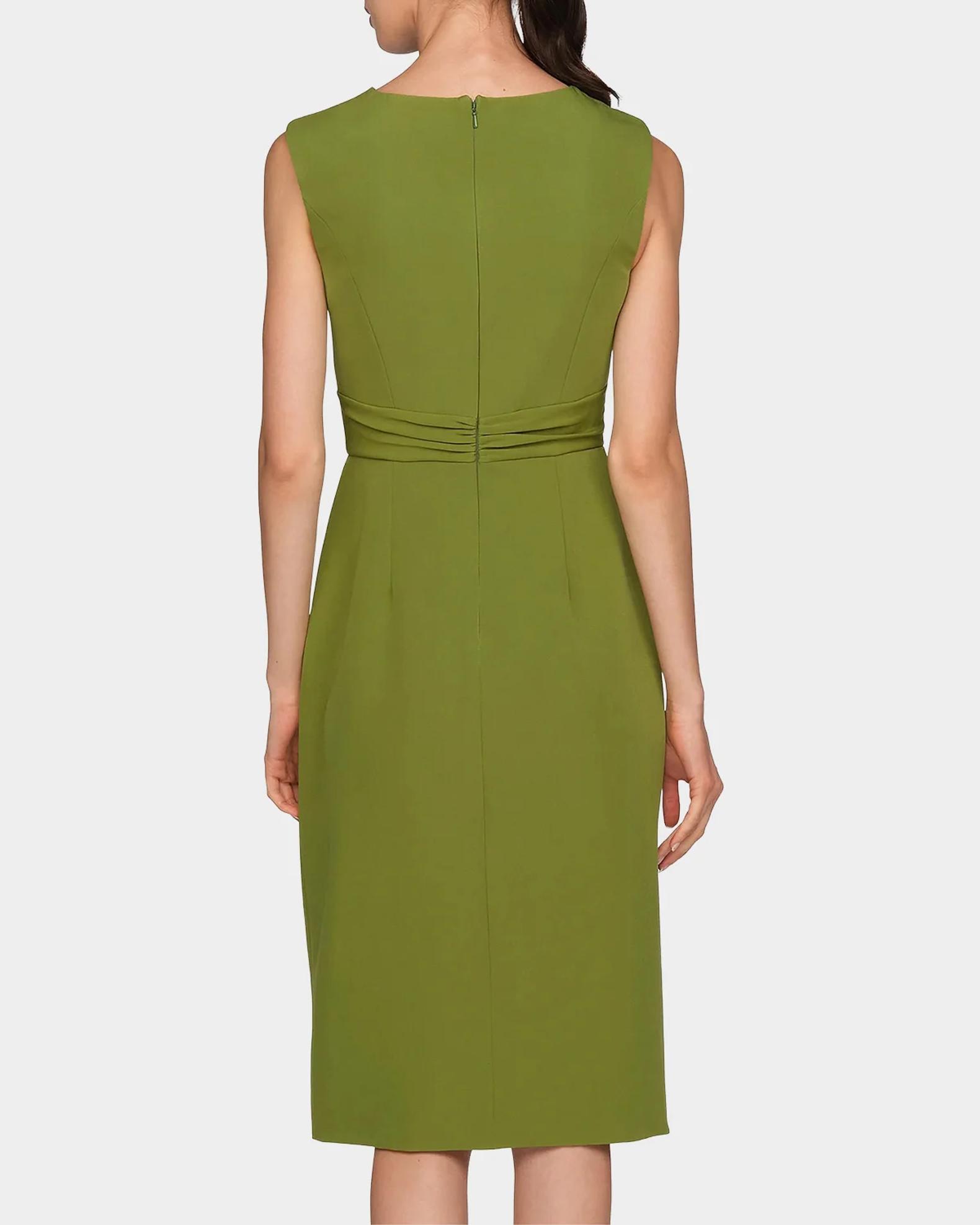 Kay Unger New York Maya Ruffle Midi Dress | Neiman Marcus
