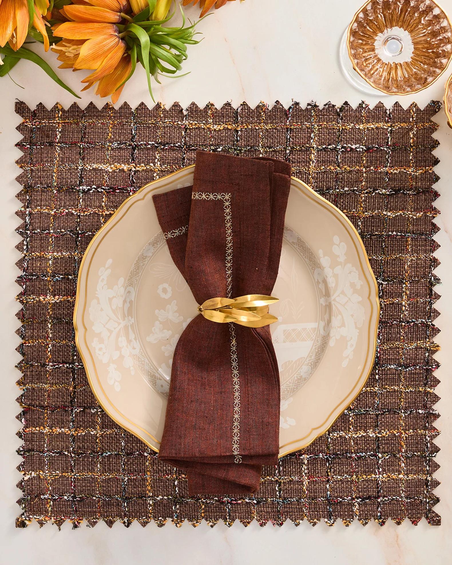 Kim Seybert Boucle Reversible Placemat | Neiman Marcus