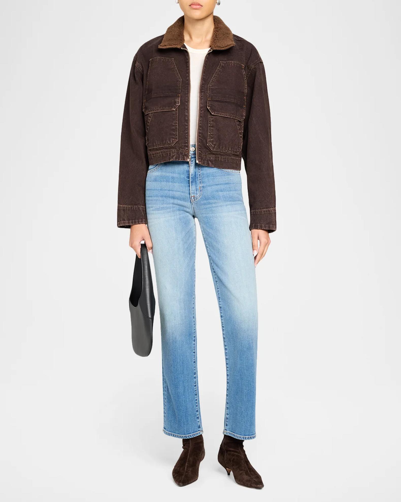 SLVRLAKE Kendra Straight-Leg Jeans | Neiman Marcus