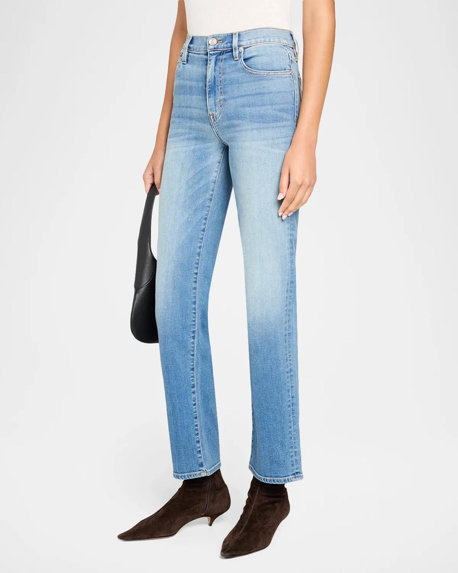 SLVRLAKE Kendra Straight-Leg Jeans | Neiman Marcus