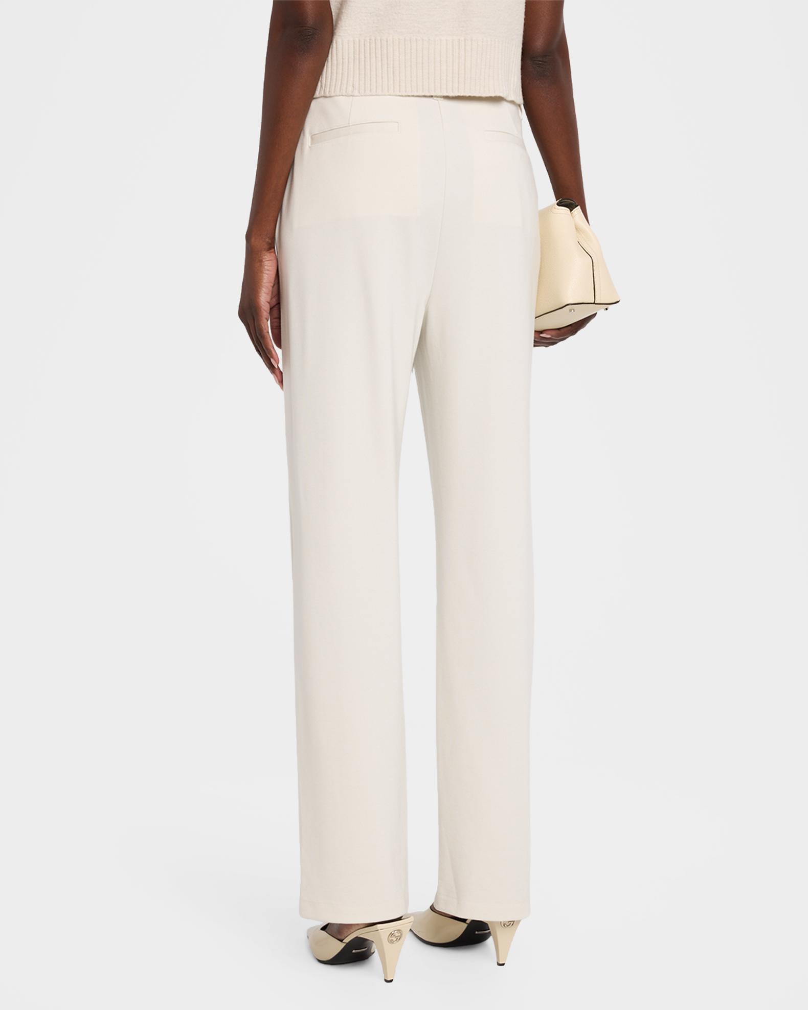 Tapered Double-Knit Trousers | Neiman Marcus