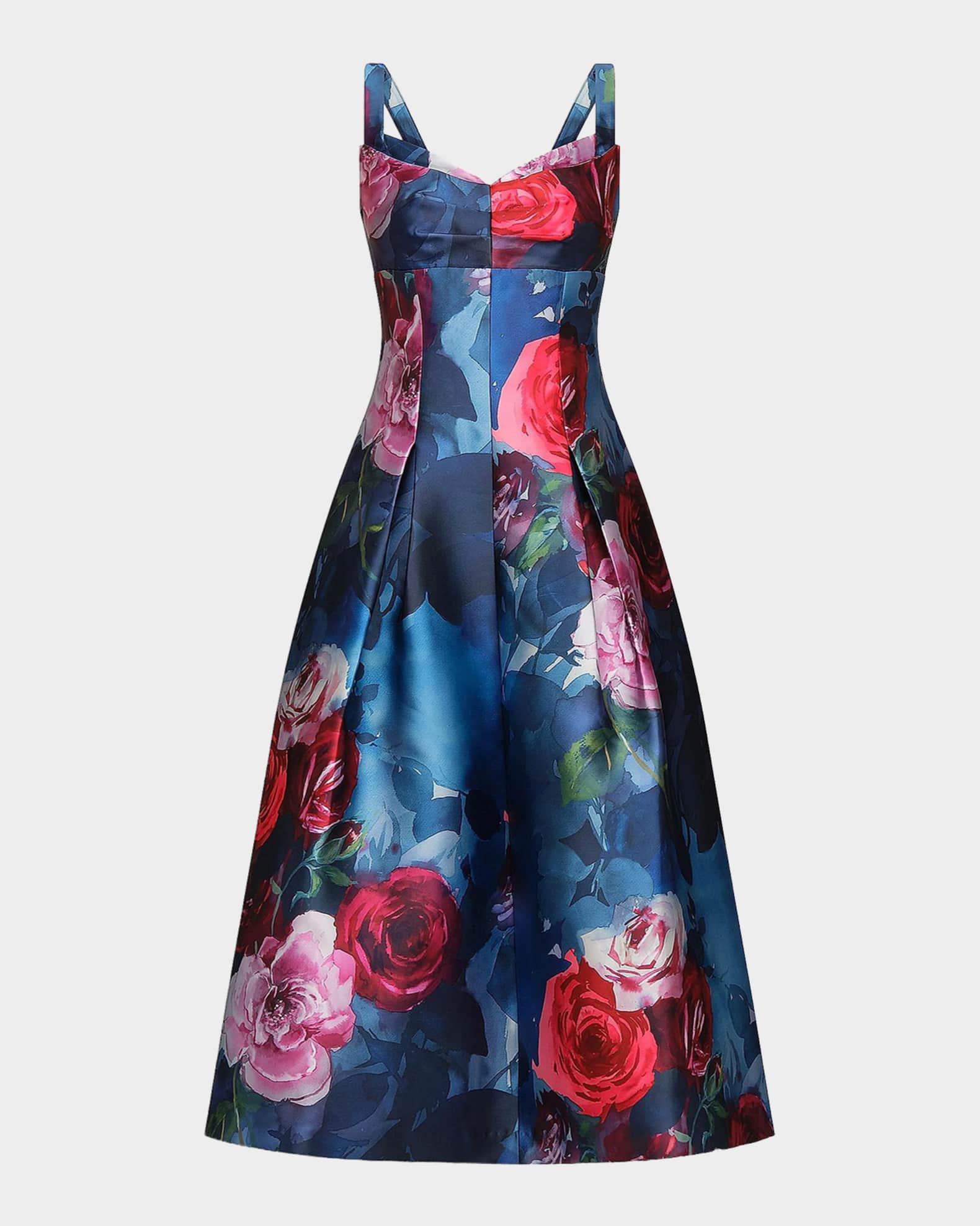cynthia rowley dresses Moonlit Fleur Voile Dress (US, Alpha, X-Small, Regular, Regular, BLKFL) Black at Amazon Women's Clothing store catching look Mini Dresses – Cynthia Rowley