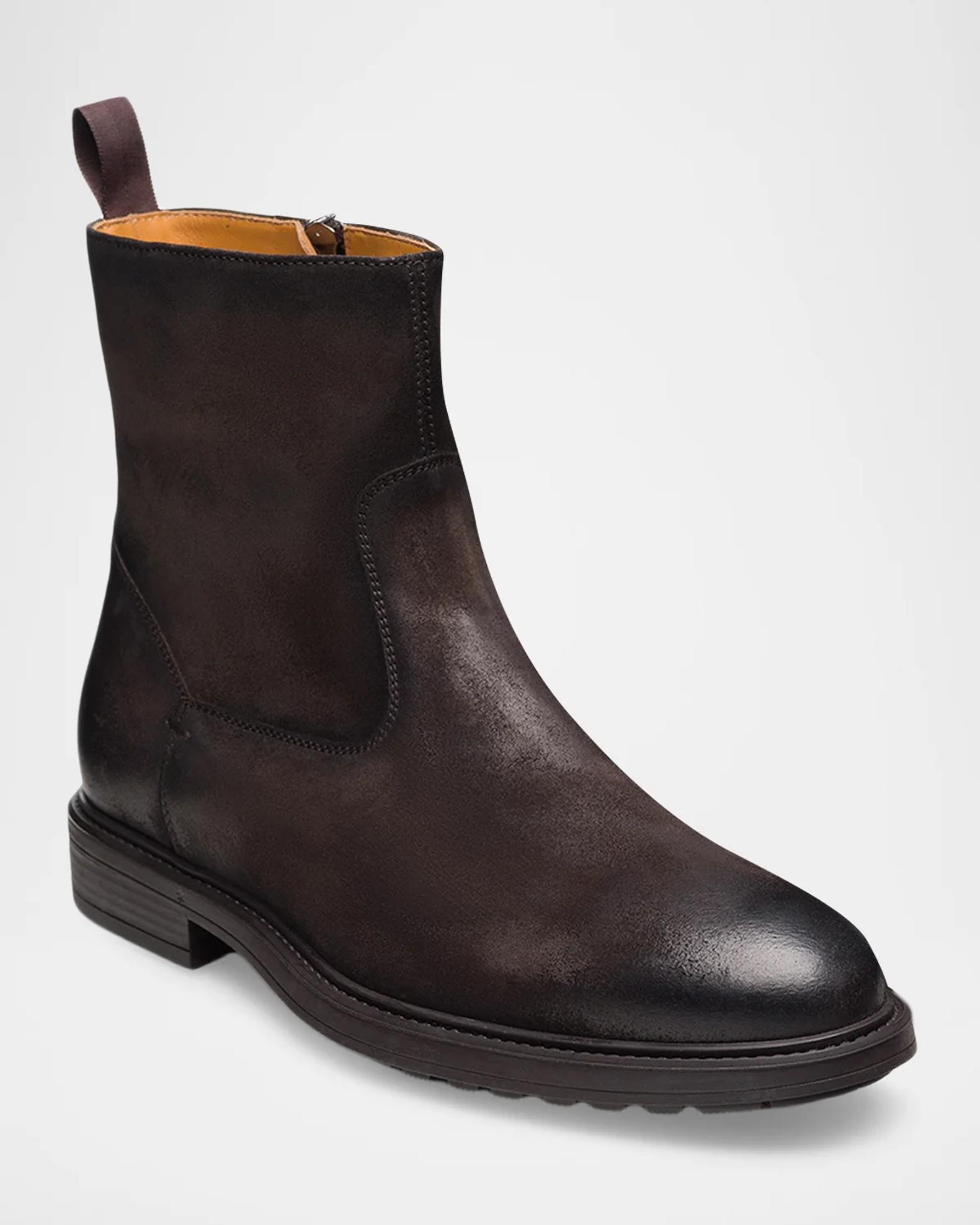 Magnanni Men's Atlas Leather Zip Ankle Boots | Neiman Marcus