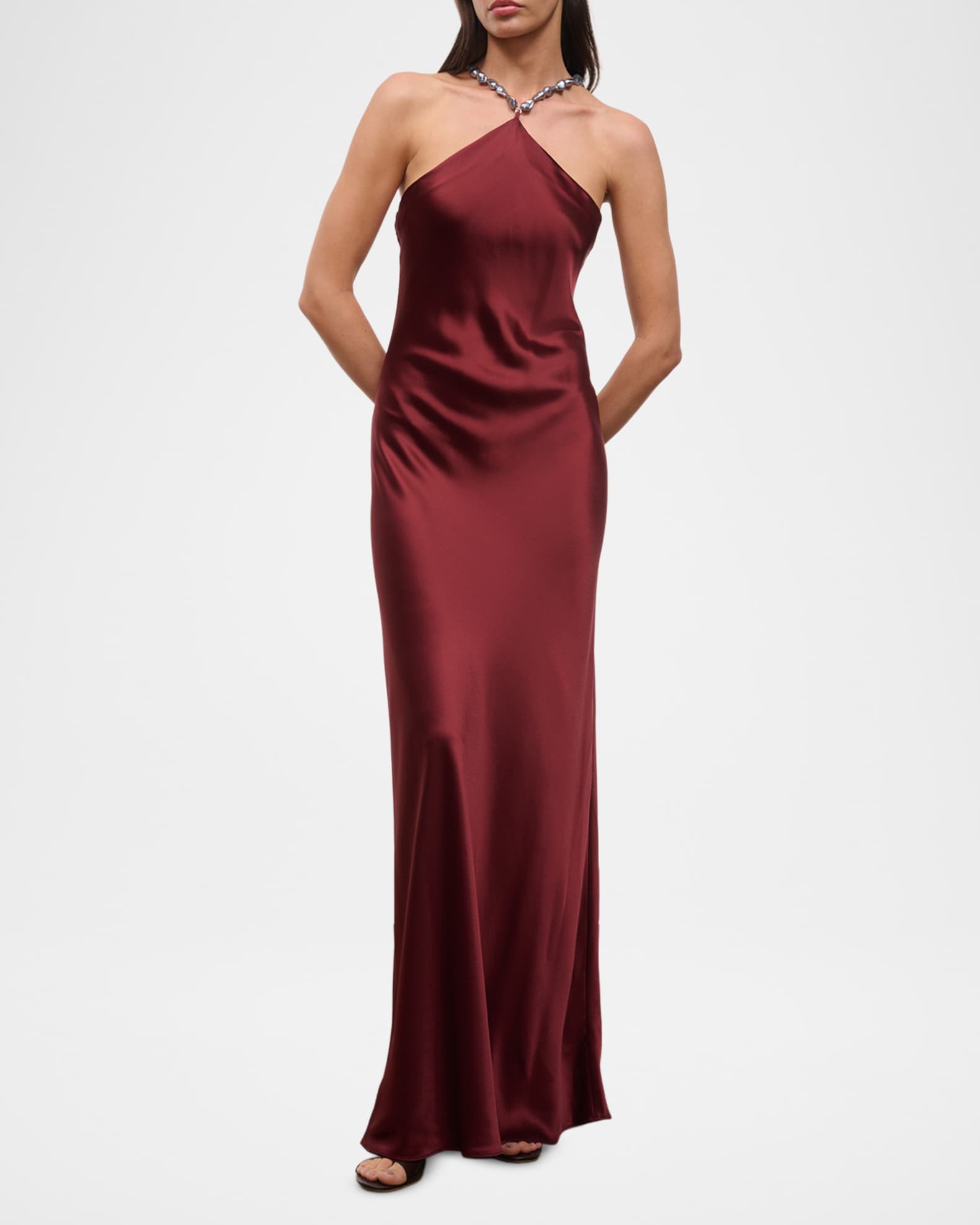 staud red dress STAUD, Margi Dress in Rouge, Size 0