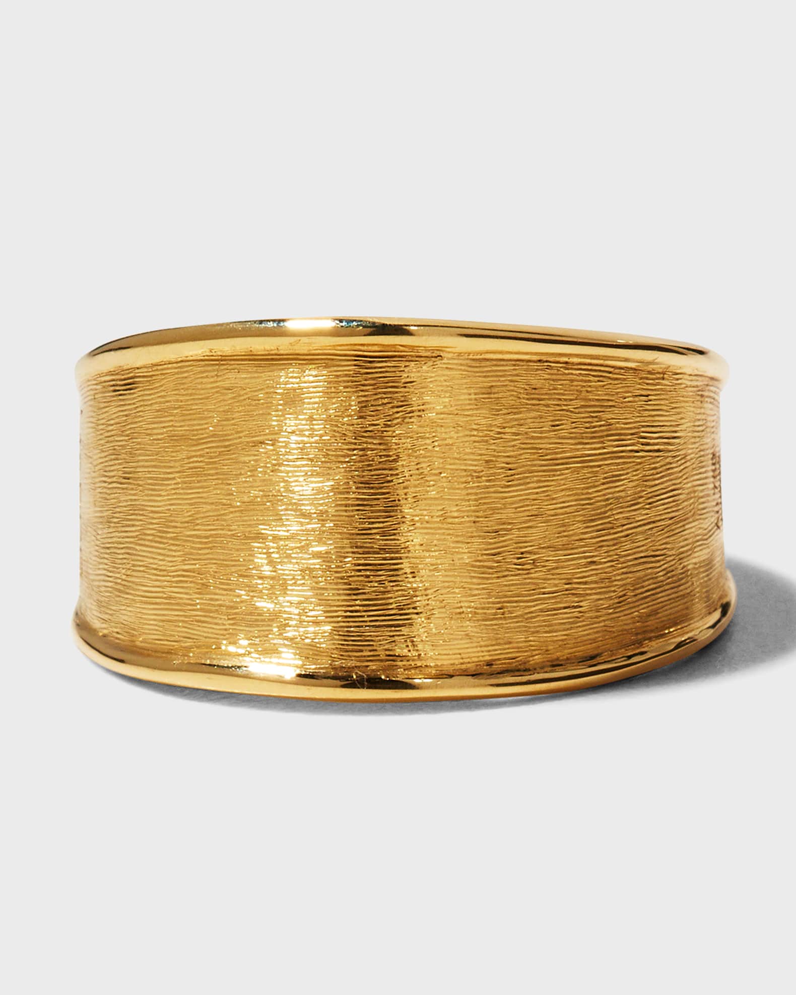 Marco Bicego Lunaria 18k Gold Band Ring Size 7 Neiman Marcus