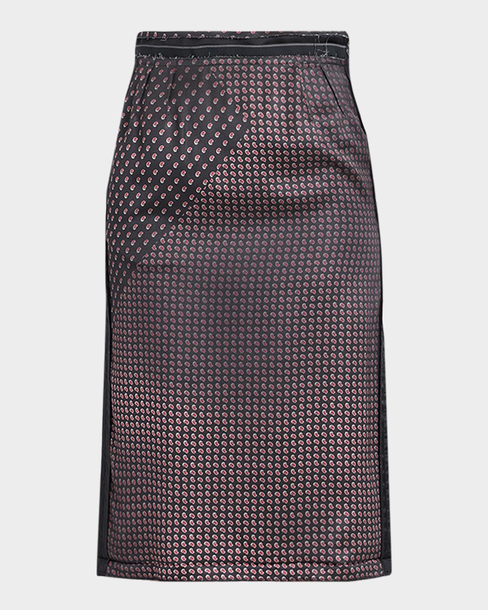 MM6 Maison Margiela Paisley Pencil Midi Skirt | Neiman Marcus