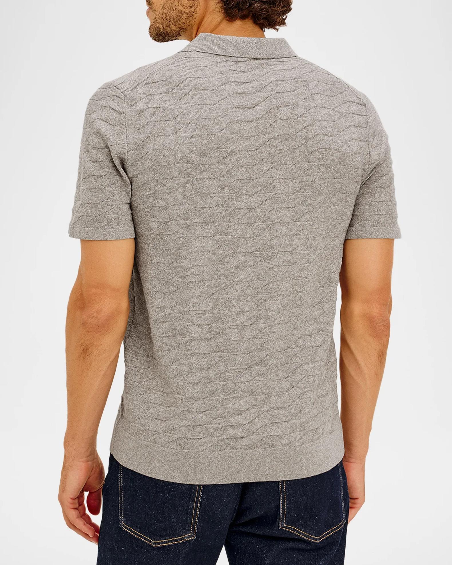 Rails Men's Linden Diamond Cotton Knit Polo Shirt | Neiman Marcus