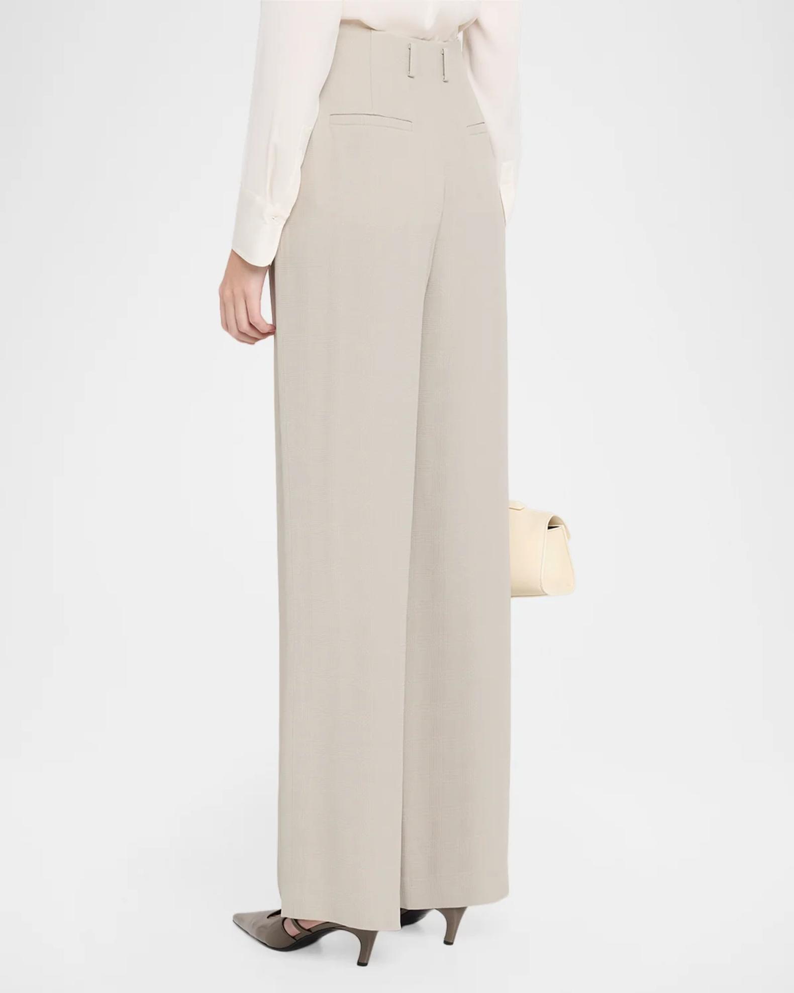 Lafayette 148 New York Clark Wide-Leg Pants | Neiman Marcus