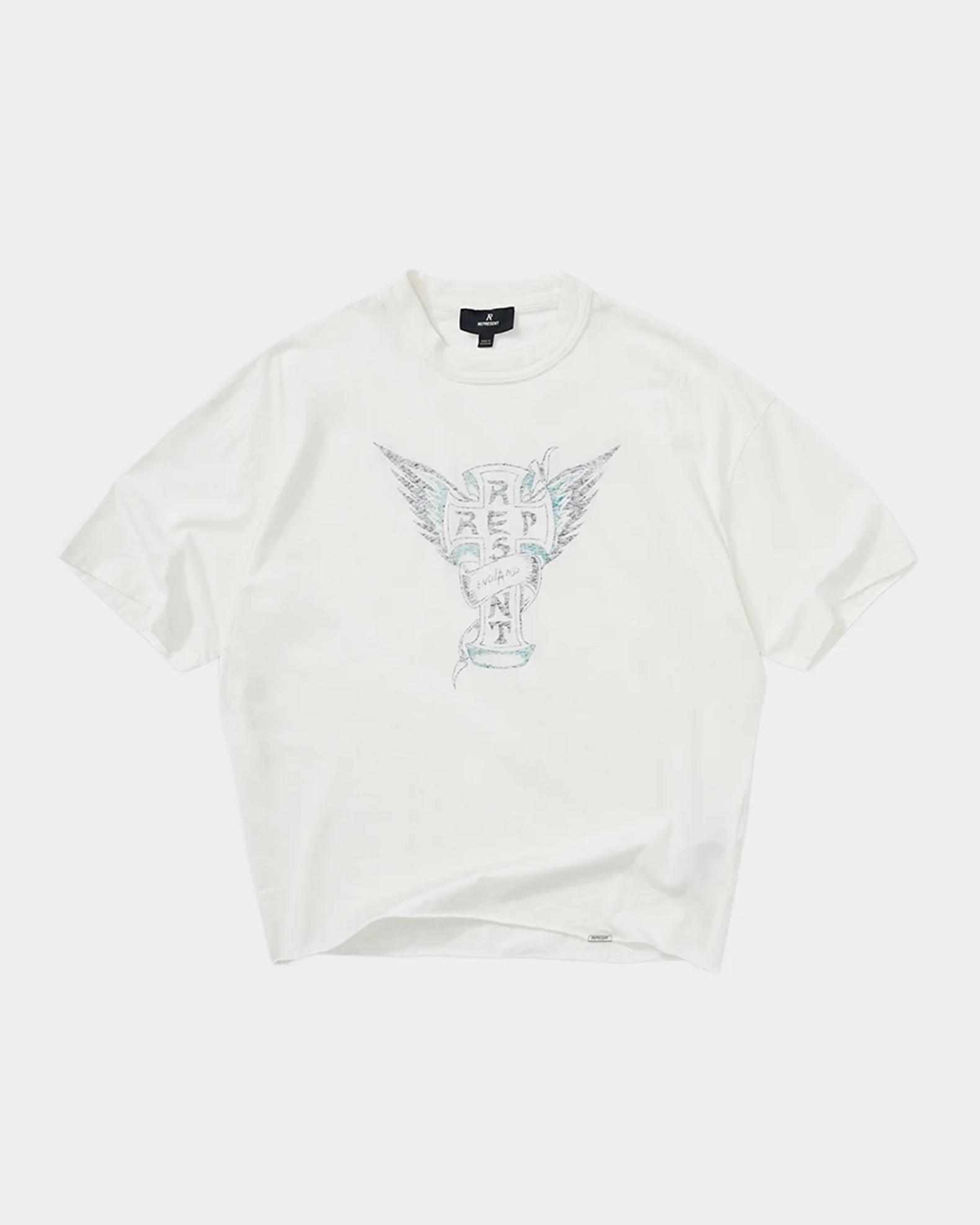REPRESENT Men's Westside Cotton-Blend Crewneck T-Shirt | Neiman Marcus
