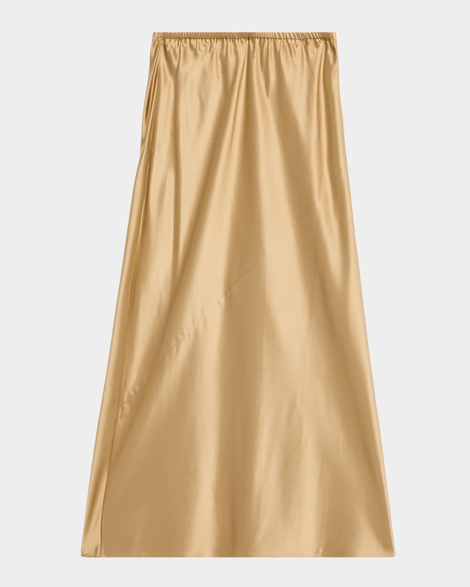 Eileen Fisher Bias-Cut Silk Charmeuse Maxi Skirt | Neiman Marcus