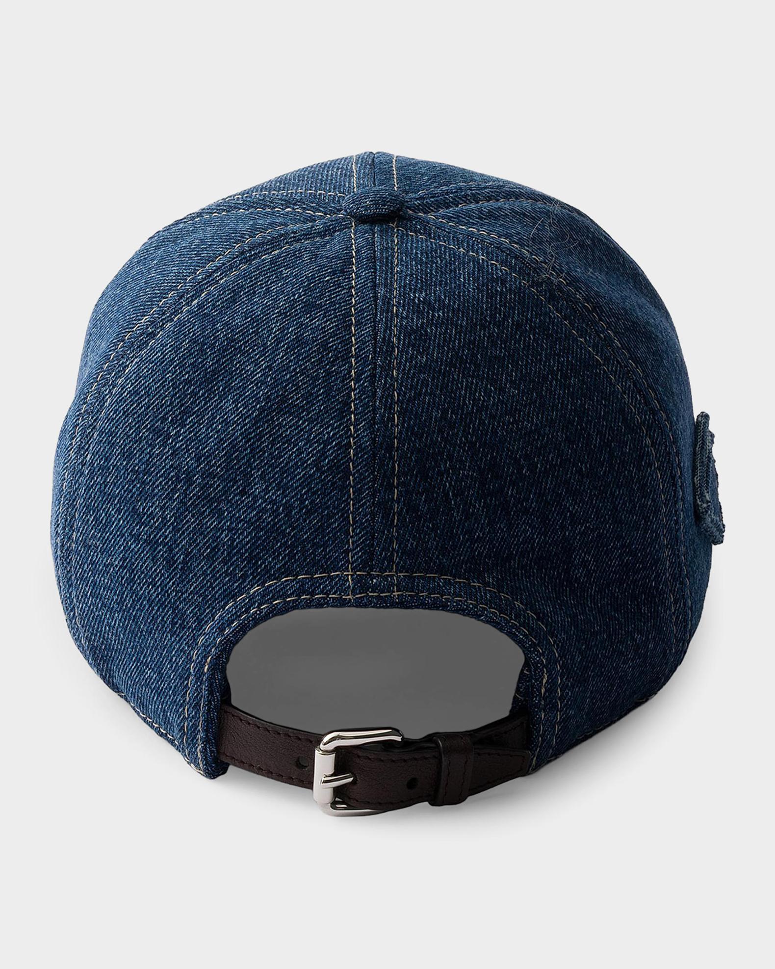 Prada Denim Baseball Cap | Neiman Marcus