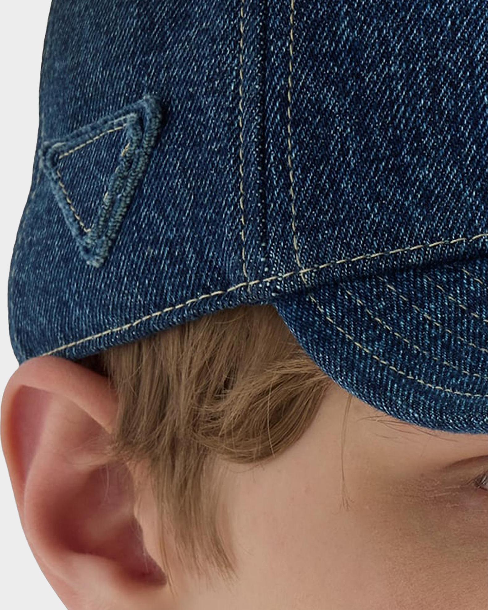 Prada Denim Baseball Cap | Neiman Marcus