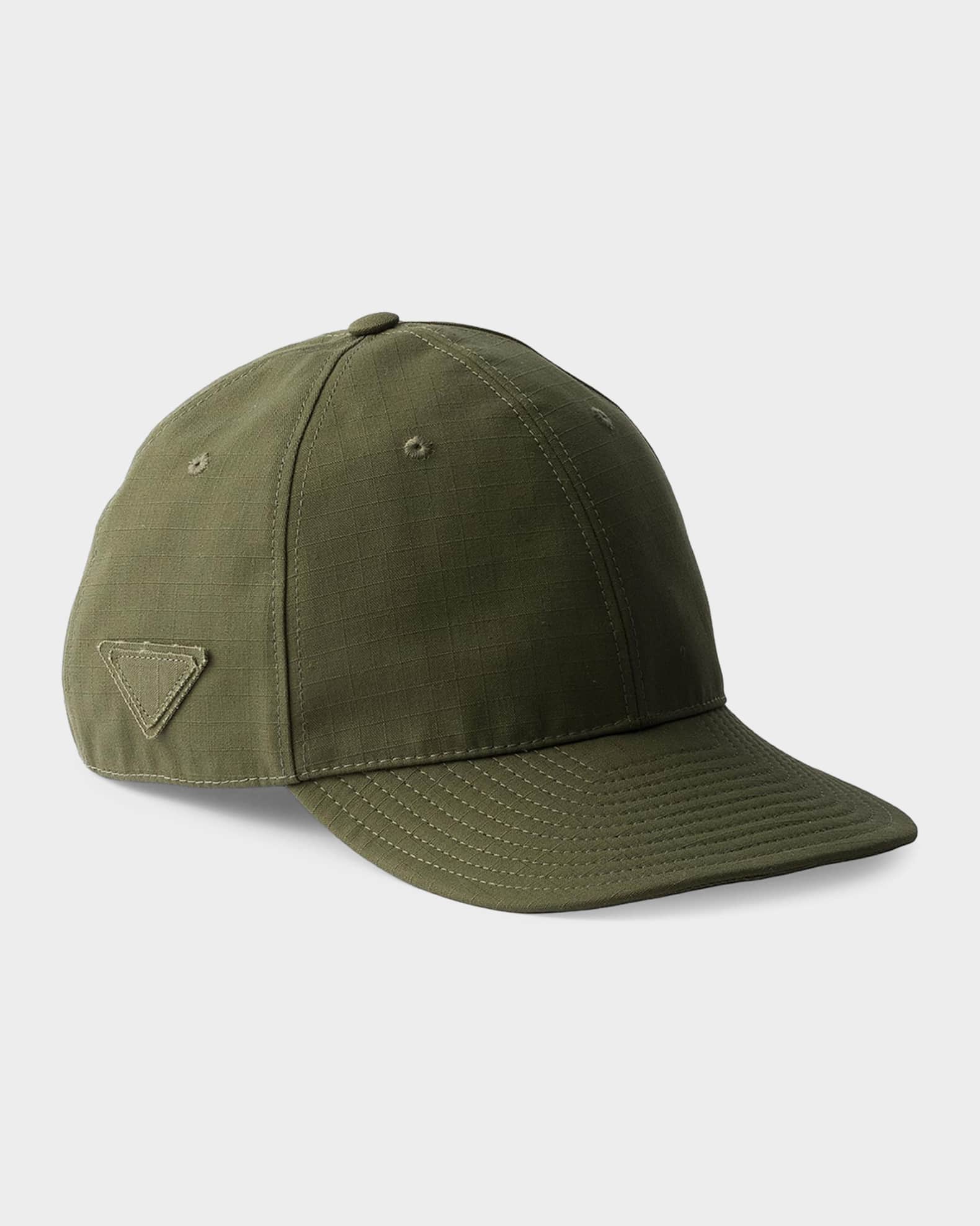 帽子 PRADAMAN Prada Technical Fabric Baseball Cap | Neiman Marcus
