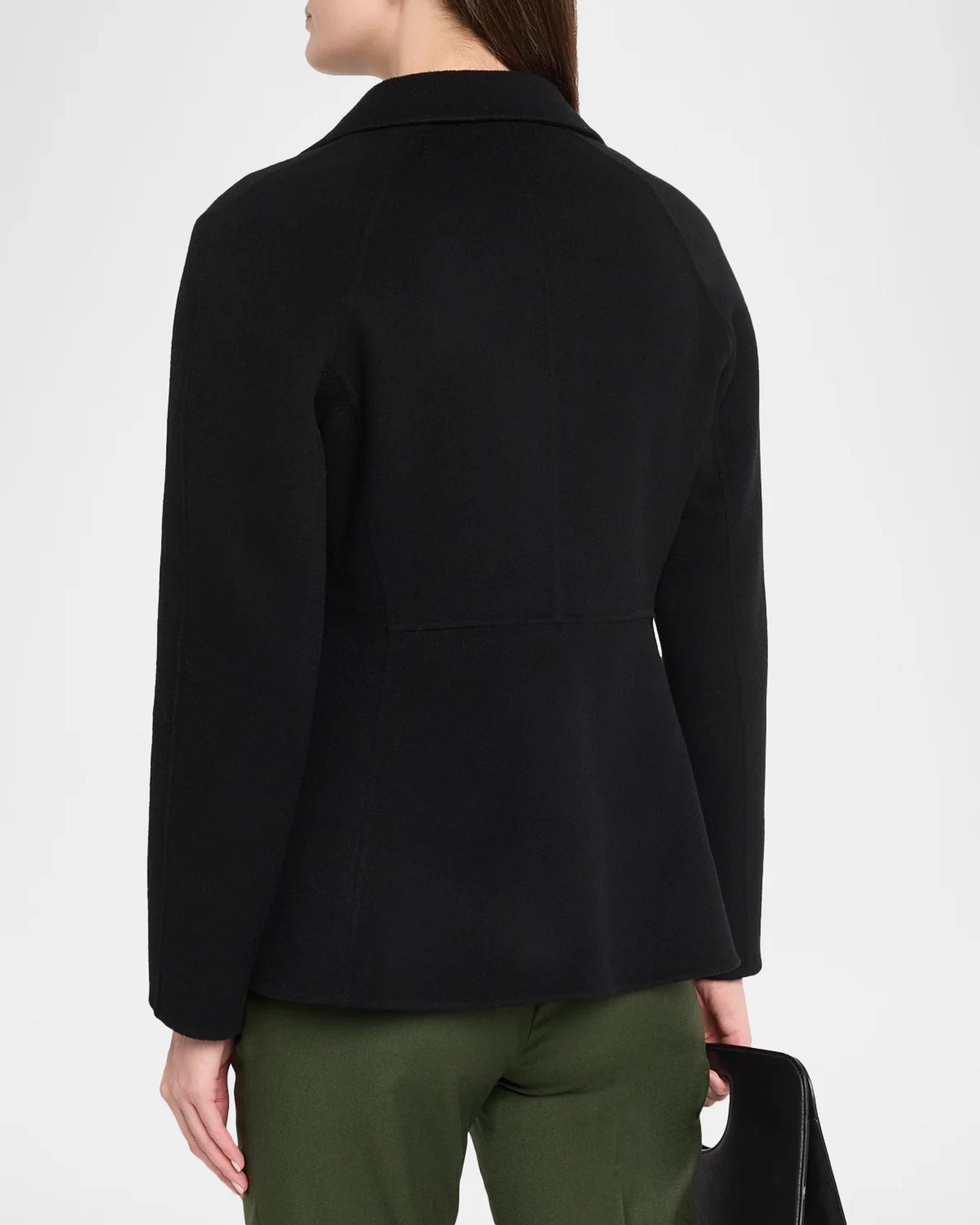 Theory Double-Face Wool-Blend Blazer | Neiman Marcus