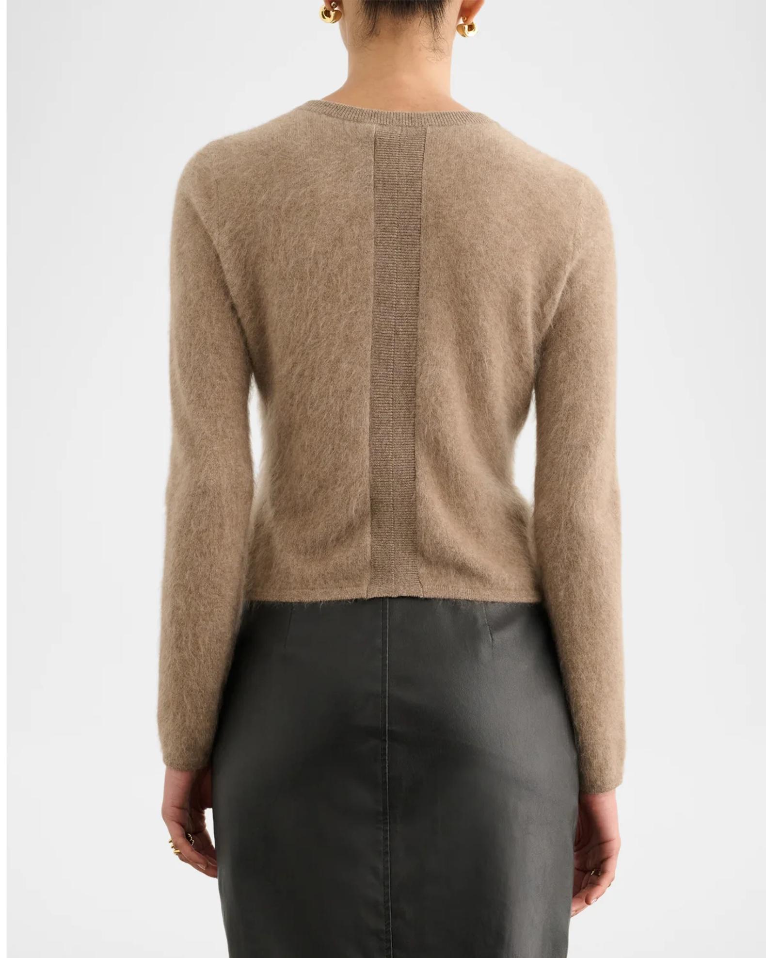 Toccin Mariah Brushed Cashmere Cardigan | Neiman Marcus