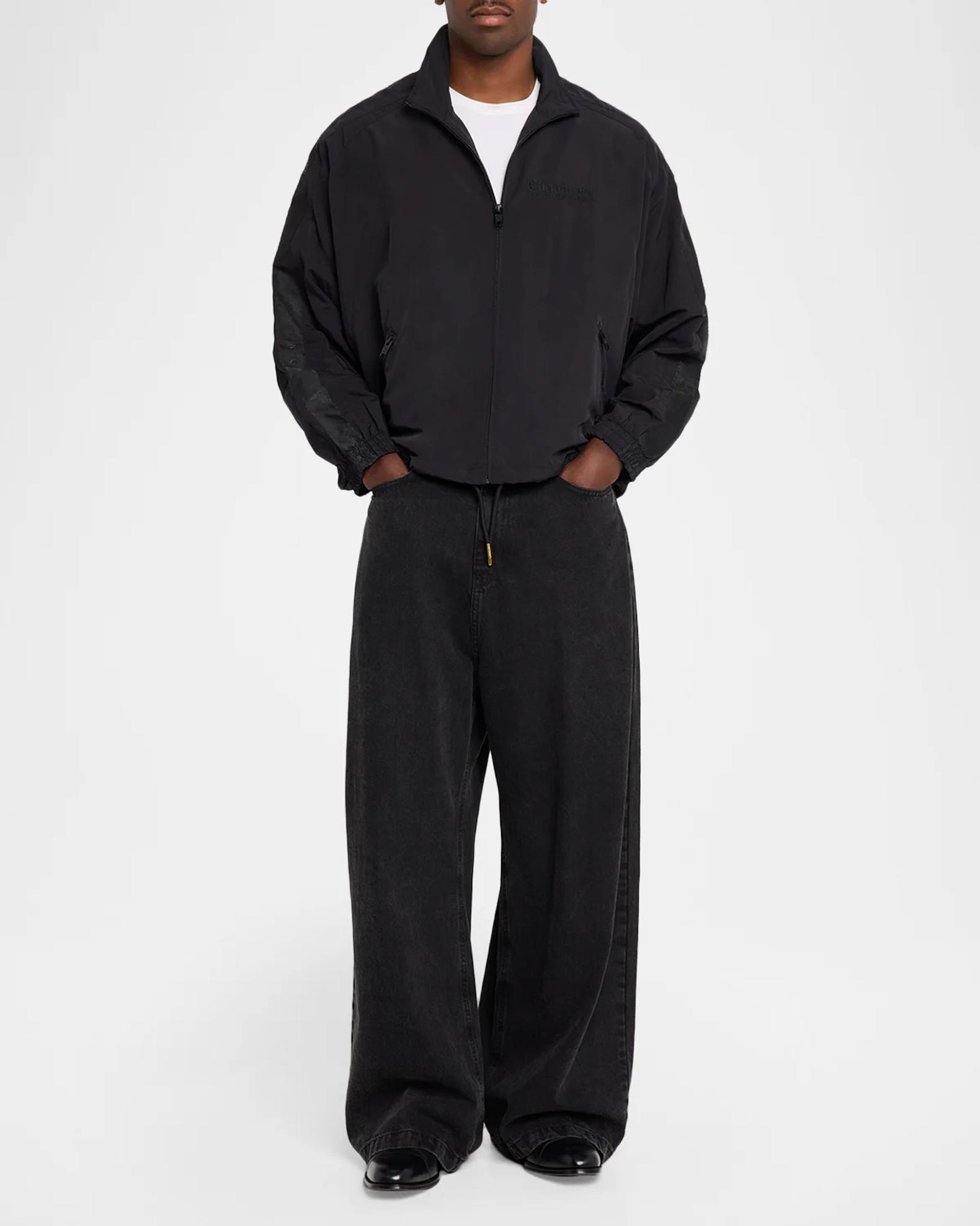 Willy Chavarria Men's Technical Track Jacket | Neiman Marcus