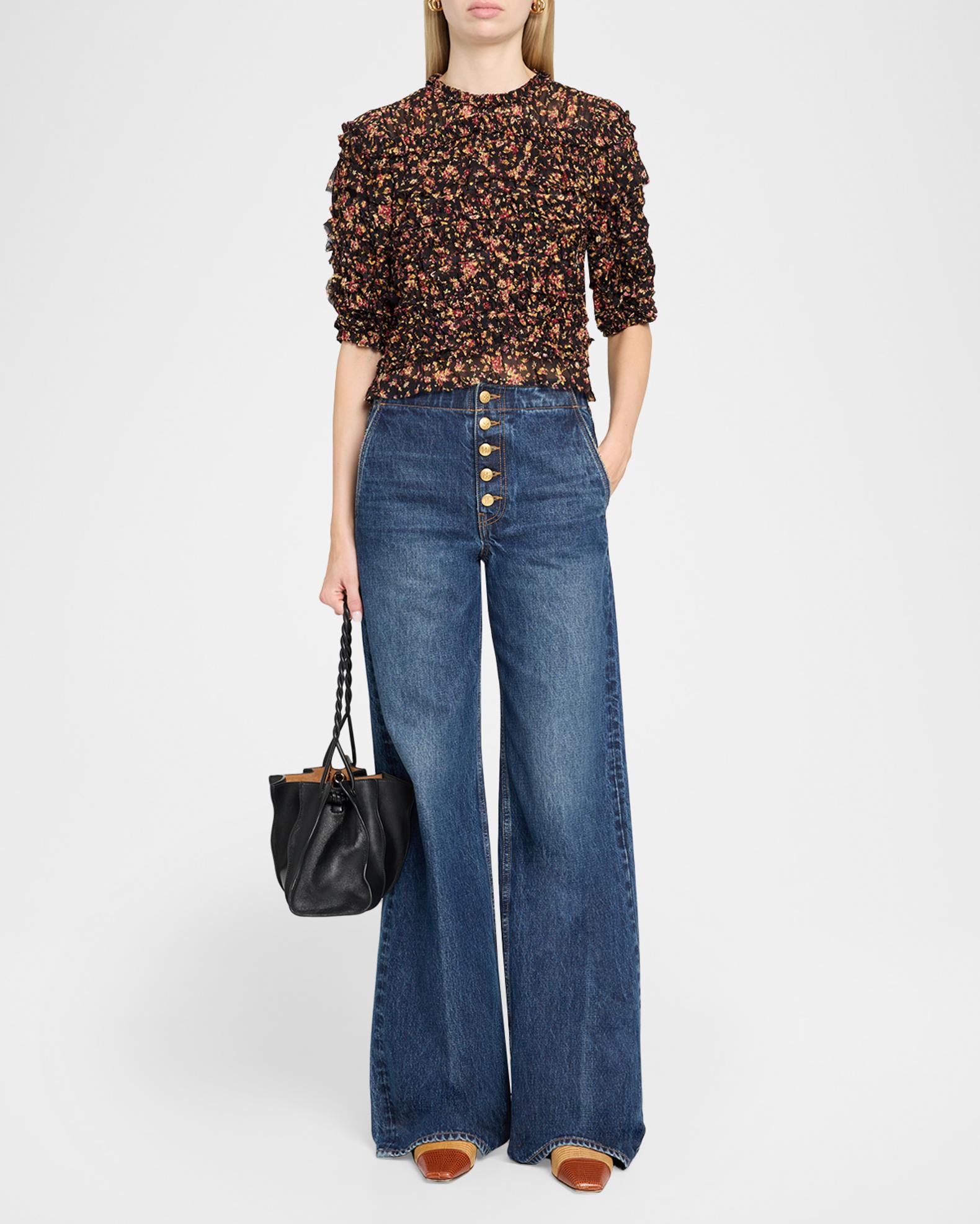 Ulla Johnson The Jasmine Low-Rise Jeans | Neiman Marcus