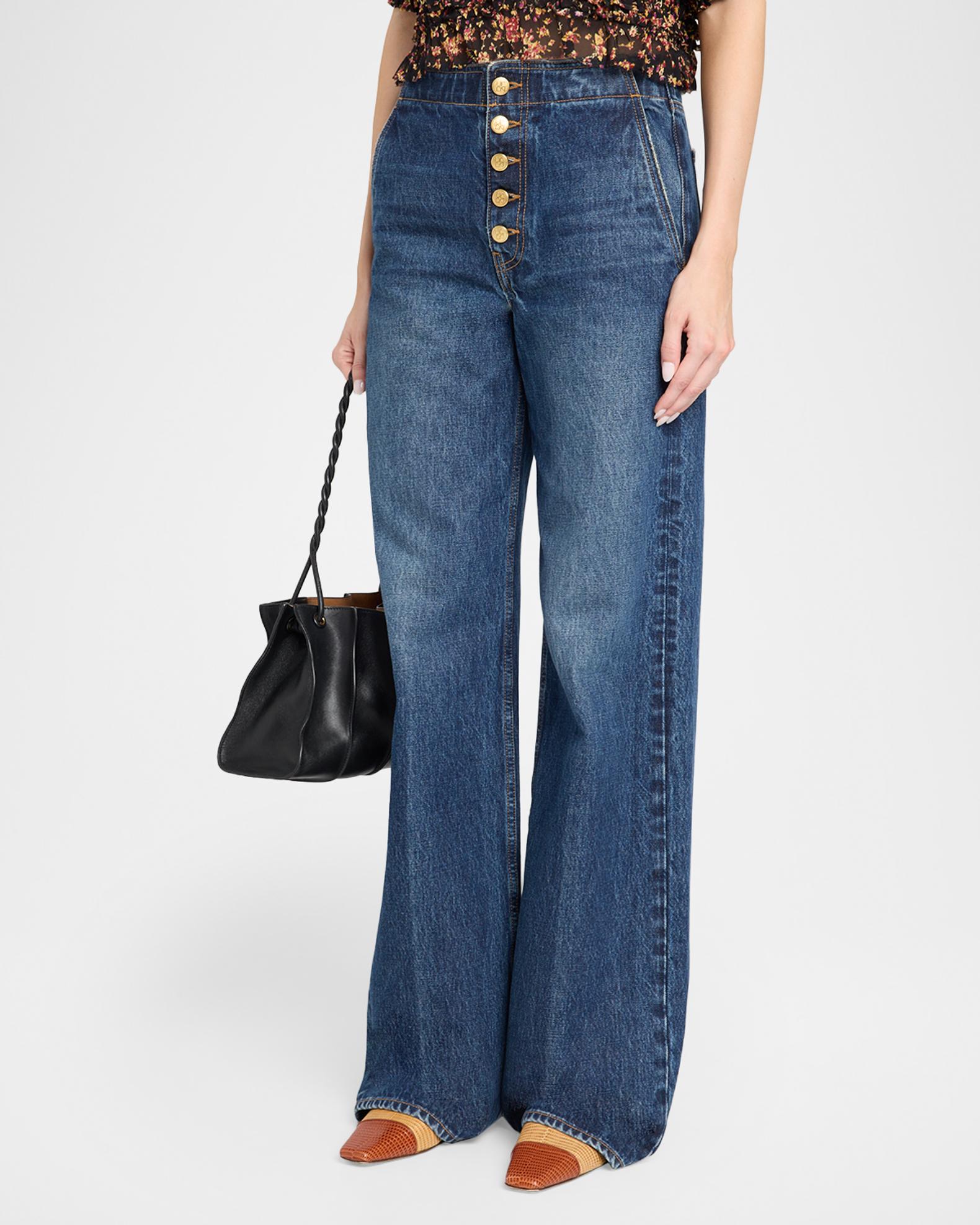 Ulla Johnson The Jasmine Low-Rise Jeans | Neiman Marcus
