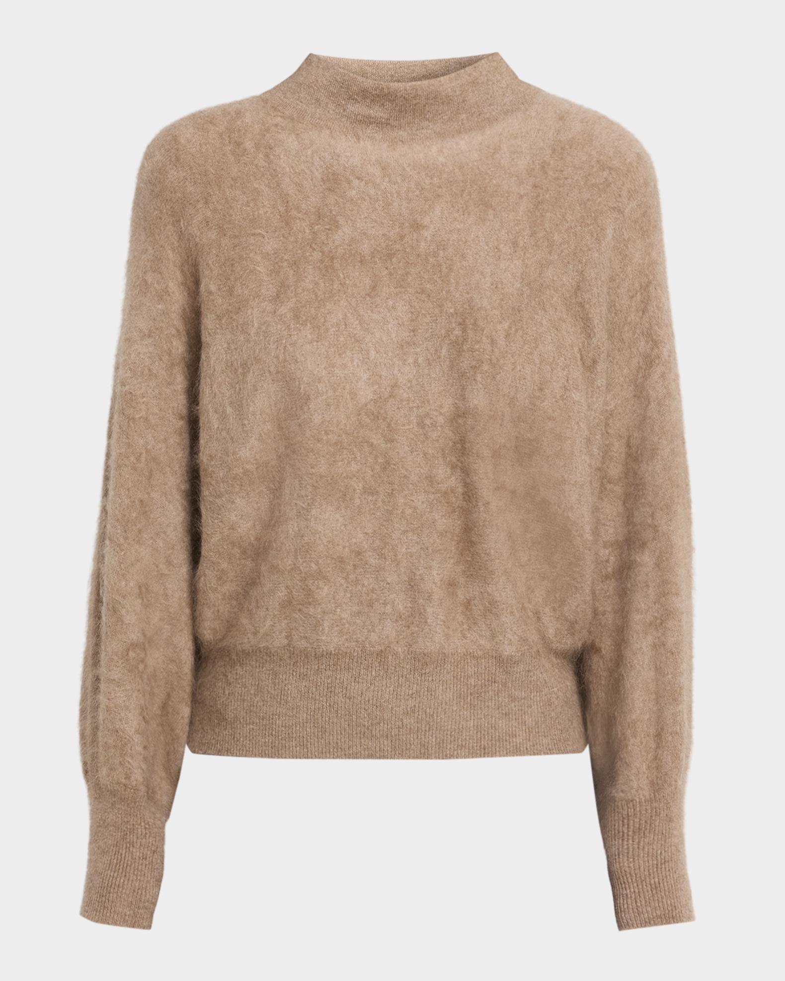 トップス Brushed all cashmere knit pullover Autumn Cashmere Brushed Cashmere Funnel-Neck Sweater | Neiman Marcus