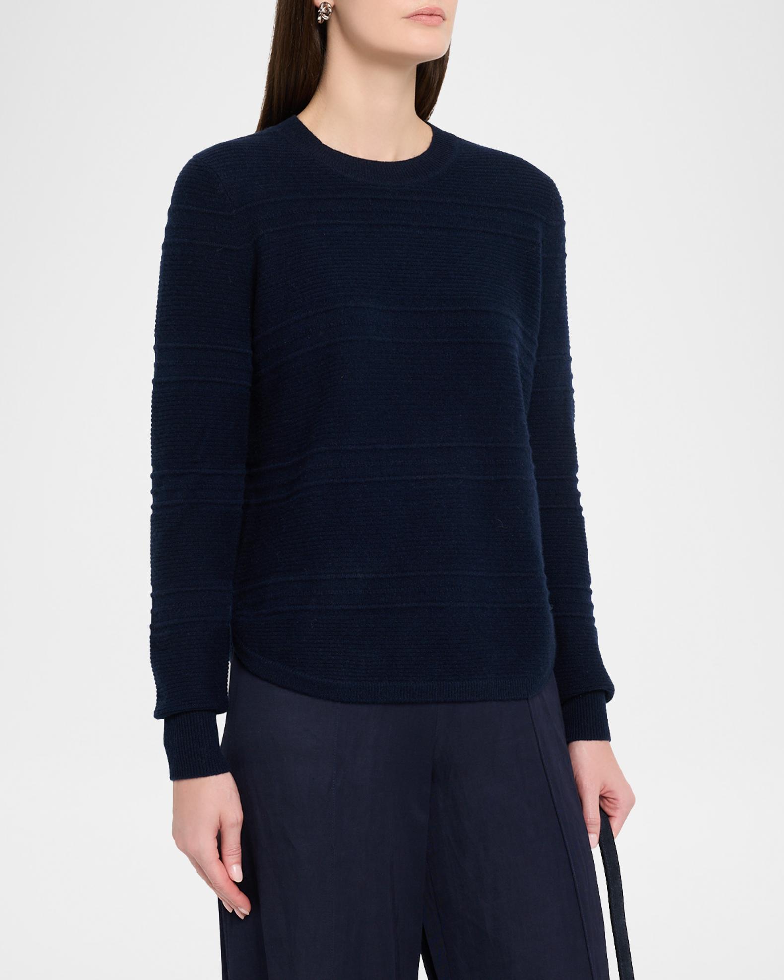 Autumn Cashmere Cashmere Ottoman Knit Crewneck Sweater | Neiman Marcus