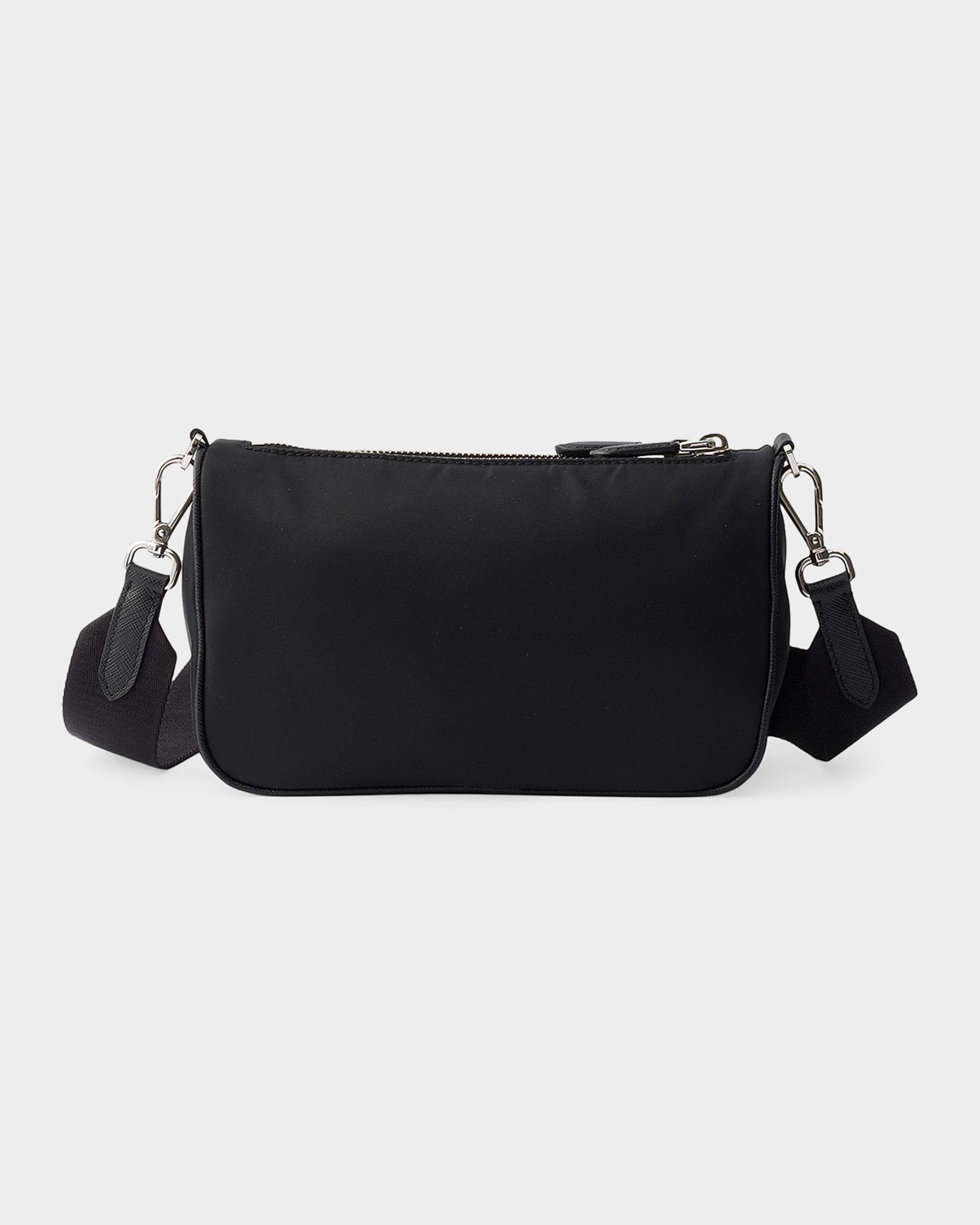 Prada Re-Nylon & Saffiano Leather Mini Shoulder Bag | Neiman Marcus