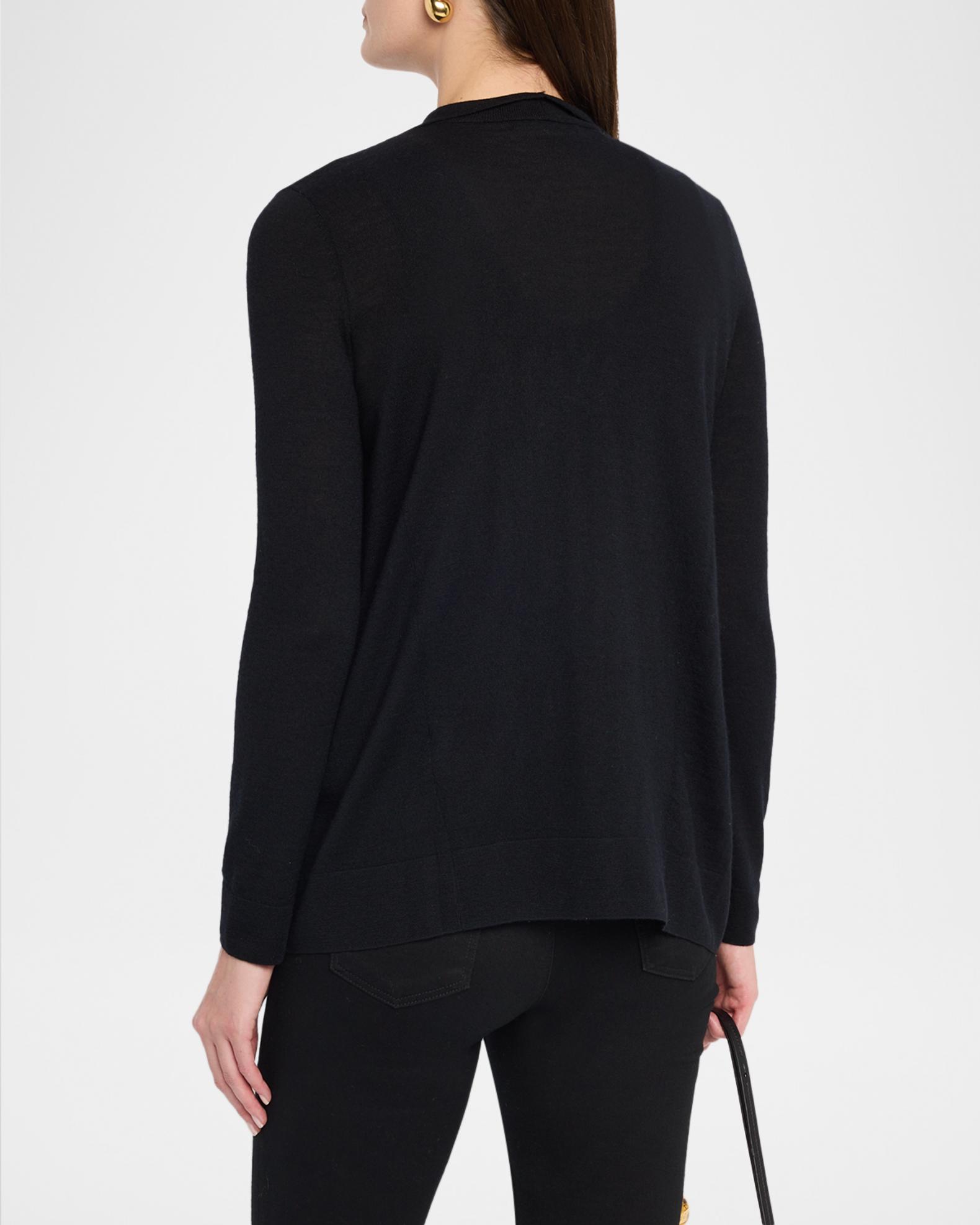 Neiman Marcus Cashmere Draped-Front Cardigan | Neiman Marcus