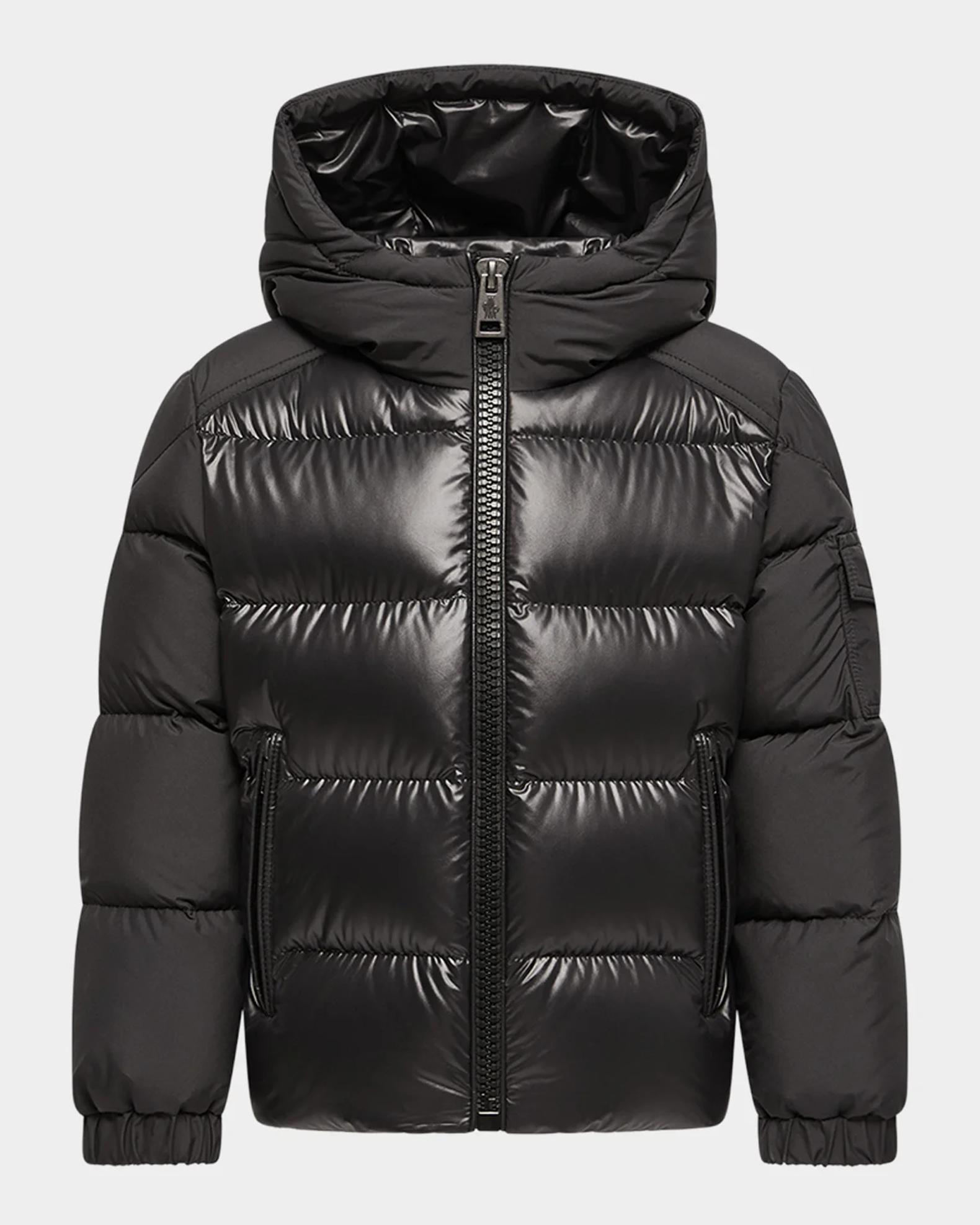 Moncler Boy's Hyoseris Hooded Down Jacket, Size 4-14 | Neiman Marcus