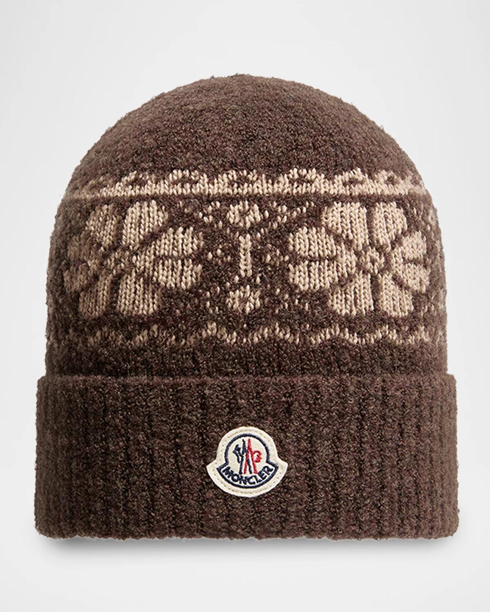 ち*い様 MONCLERベビー 80 Moncler Kid's Wool-Blend Jacquard Beanie | Neiman Marcus
