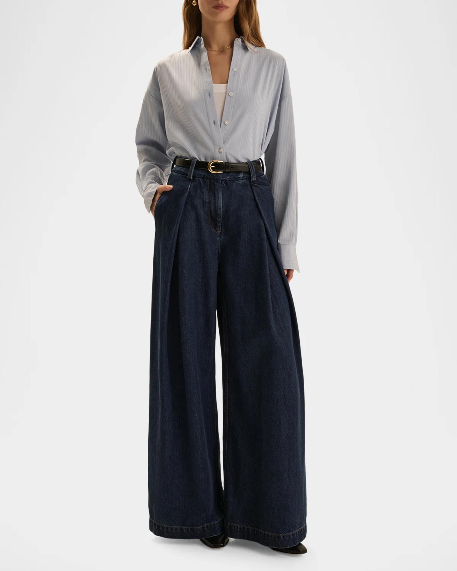 Favorite Daughter The Pleats For Days Jeans | Neiman Marcus