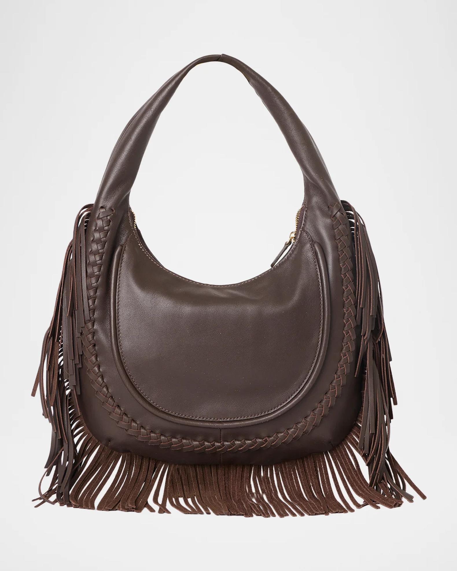 BTB Los Angeles Phoenix Leather Shoulder Bag | Neiman Marcus