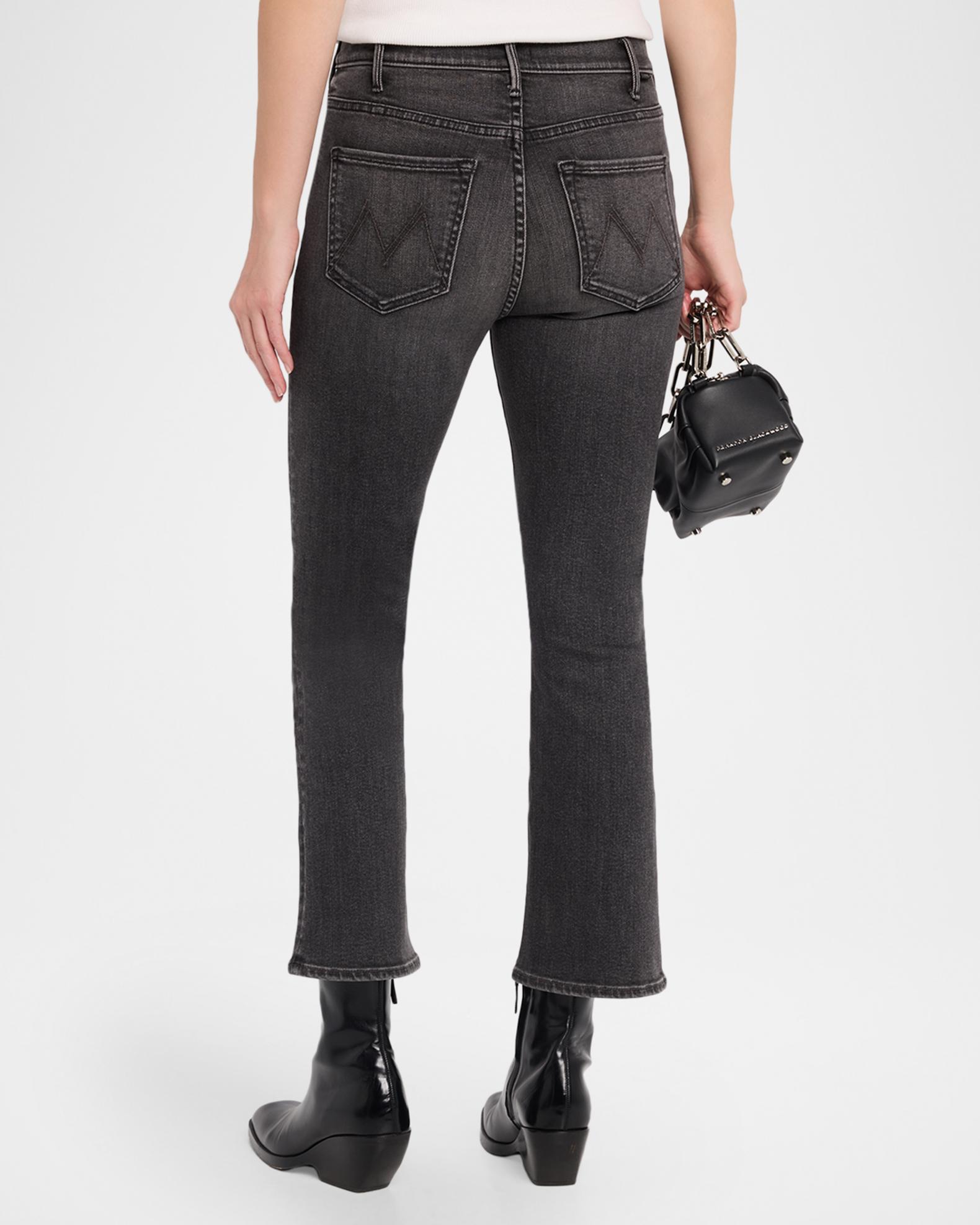 MOTHER The Hustler Sneak Ankle Flare Jeans | Neiman Marcus