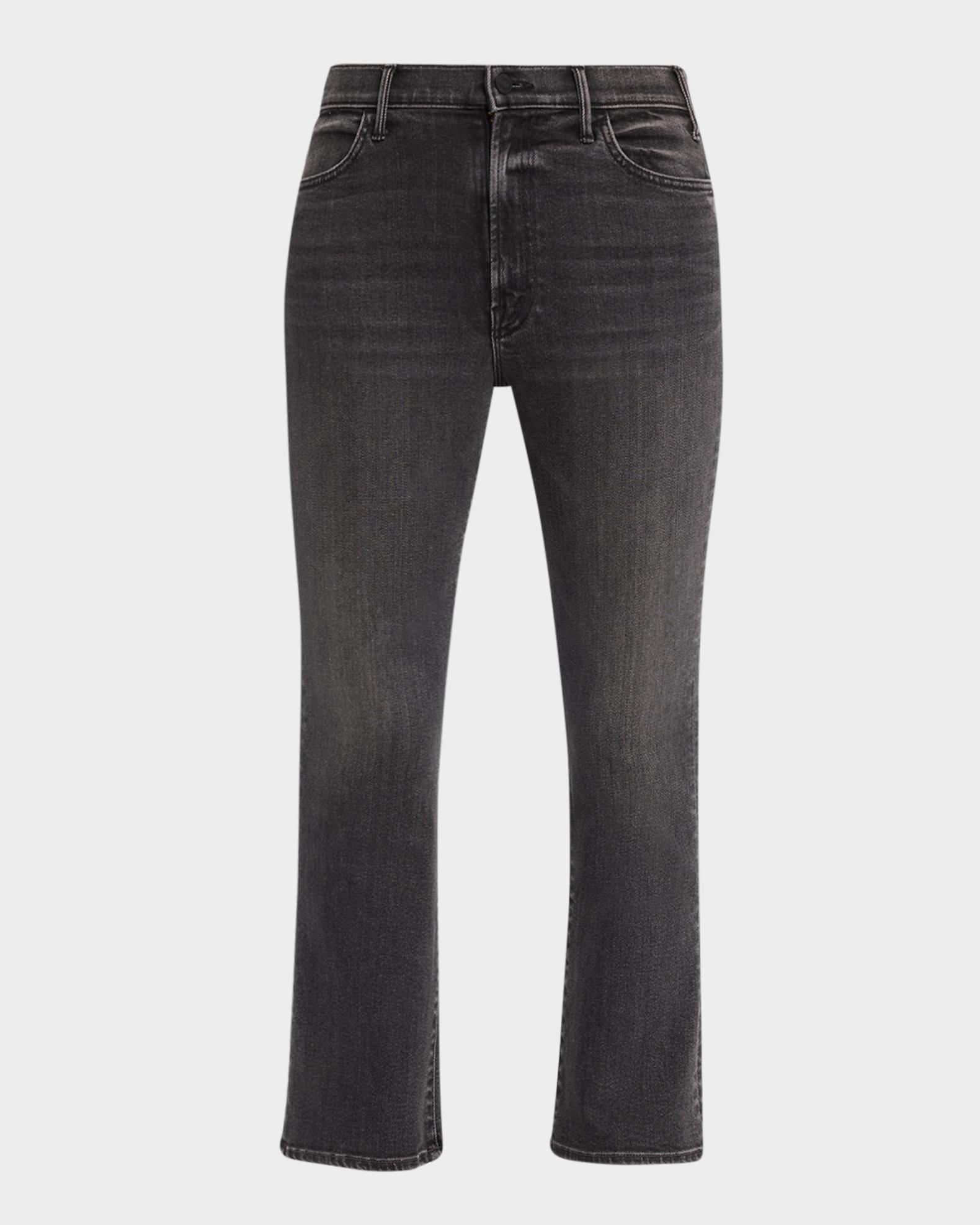 MOTHER The Hustler Sneak Ankle Flare Jeans | Neiman Marcus
