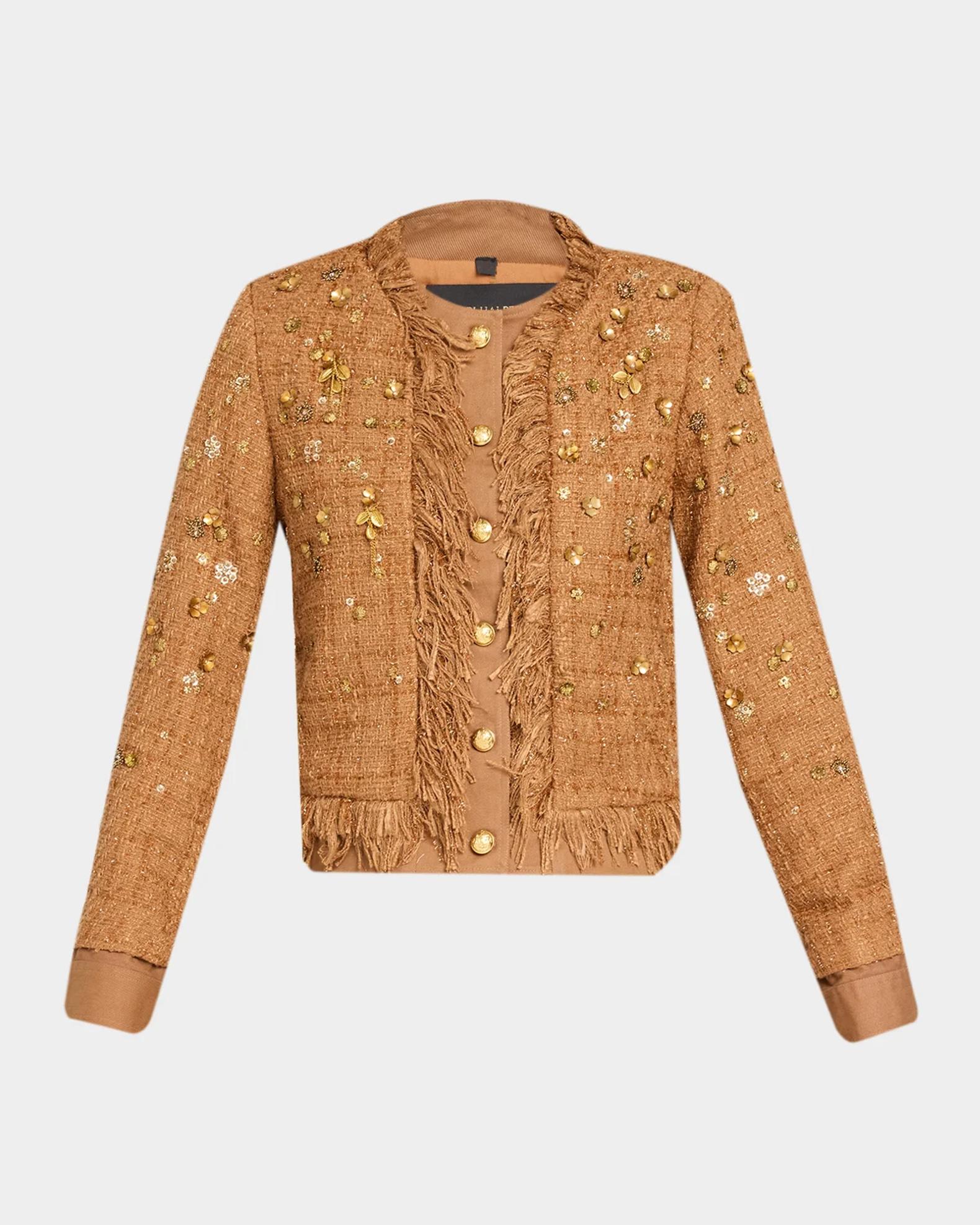 Kobi Halperin Marshall Embellished Tweed Jacket | Neiman Marcus