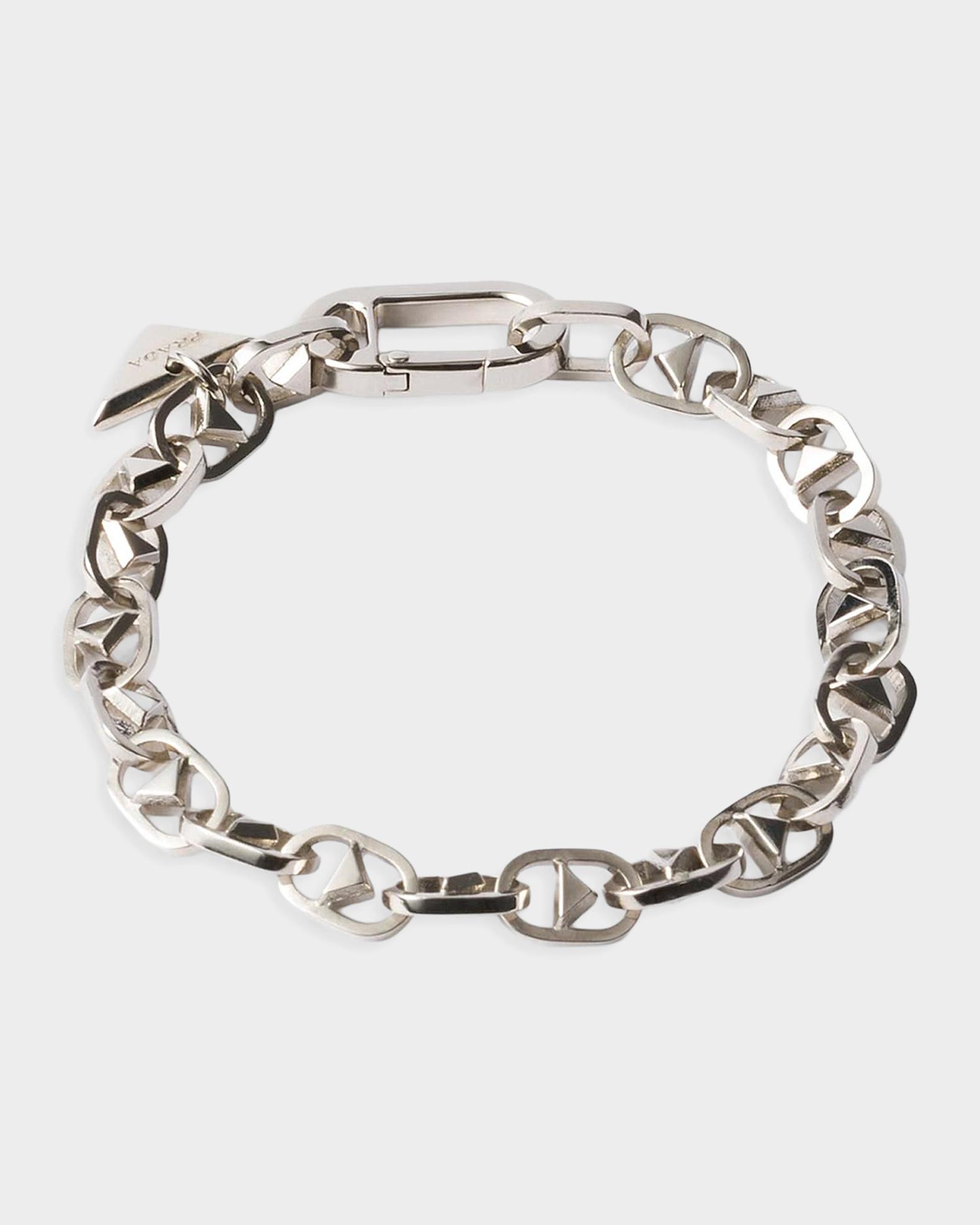 Prada Silver Chain Bracelet | Neiman Marcus