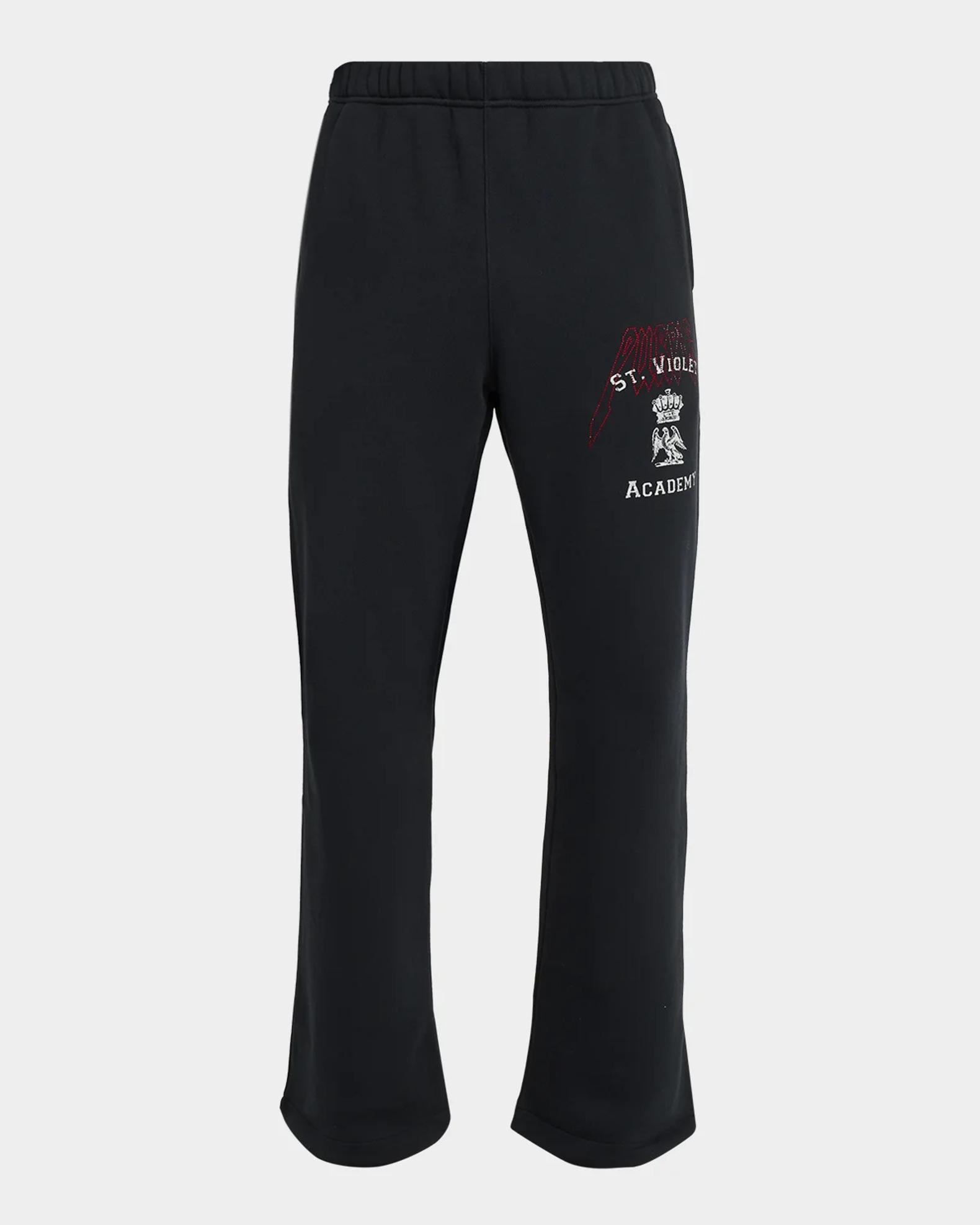 PURPLE Men's Heavyweight Fleece Flared Sweatpants | Neiman Marcus